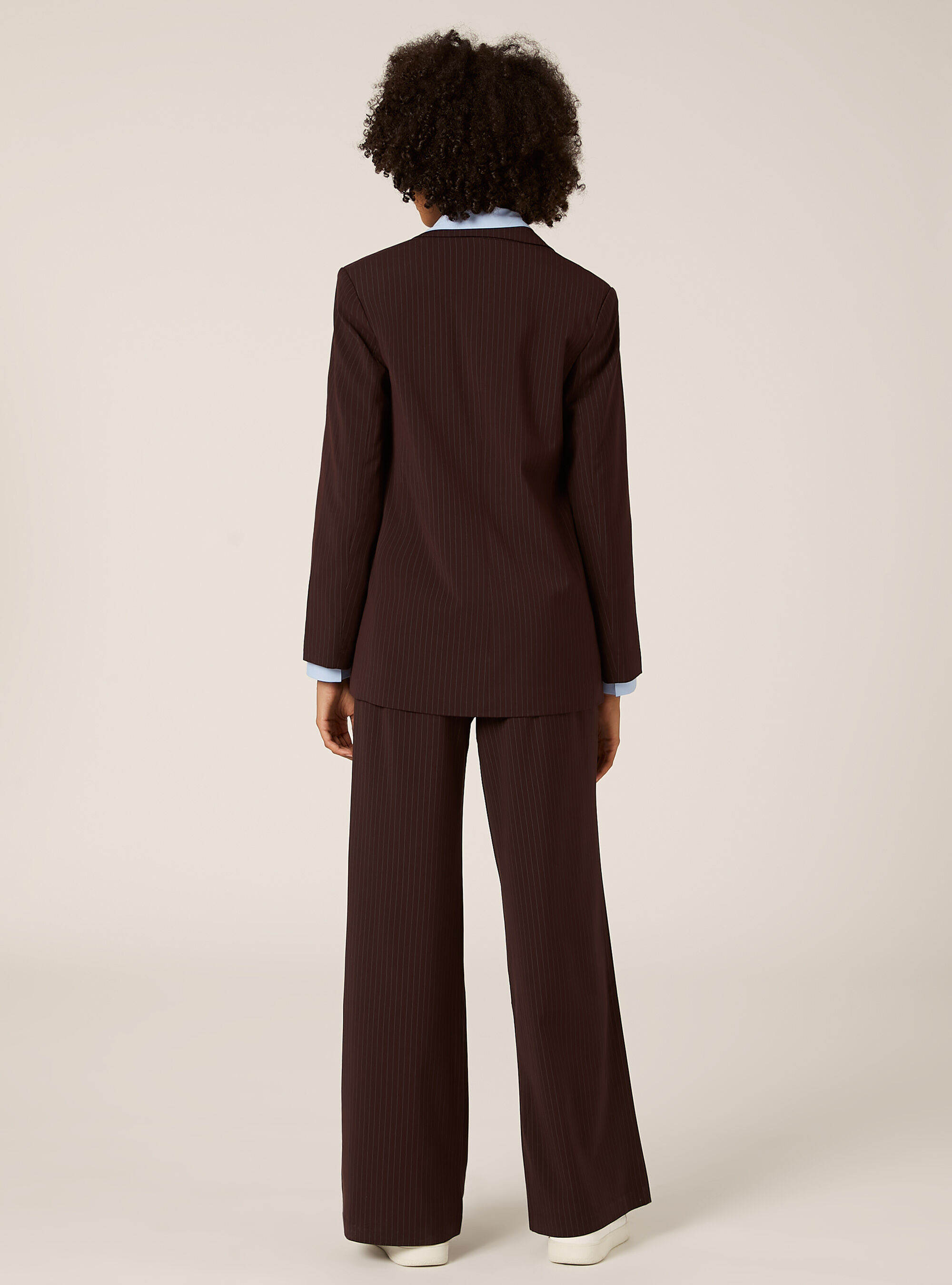 Open tailoring blazer, BO1 BORDEAUX DARK