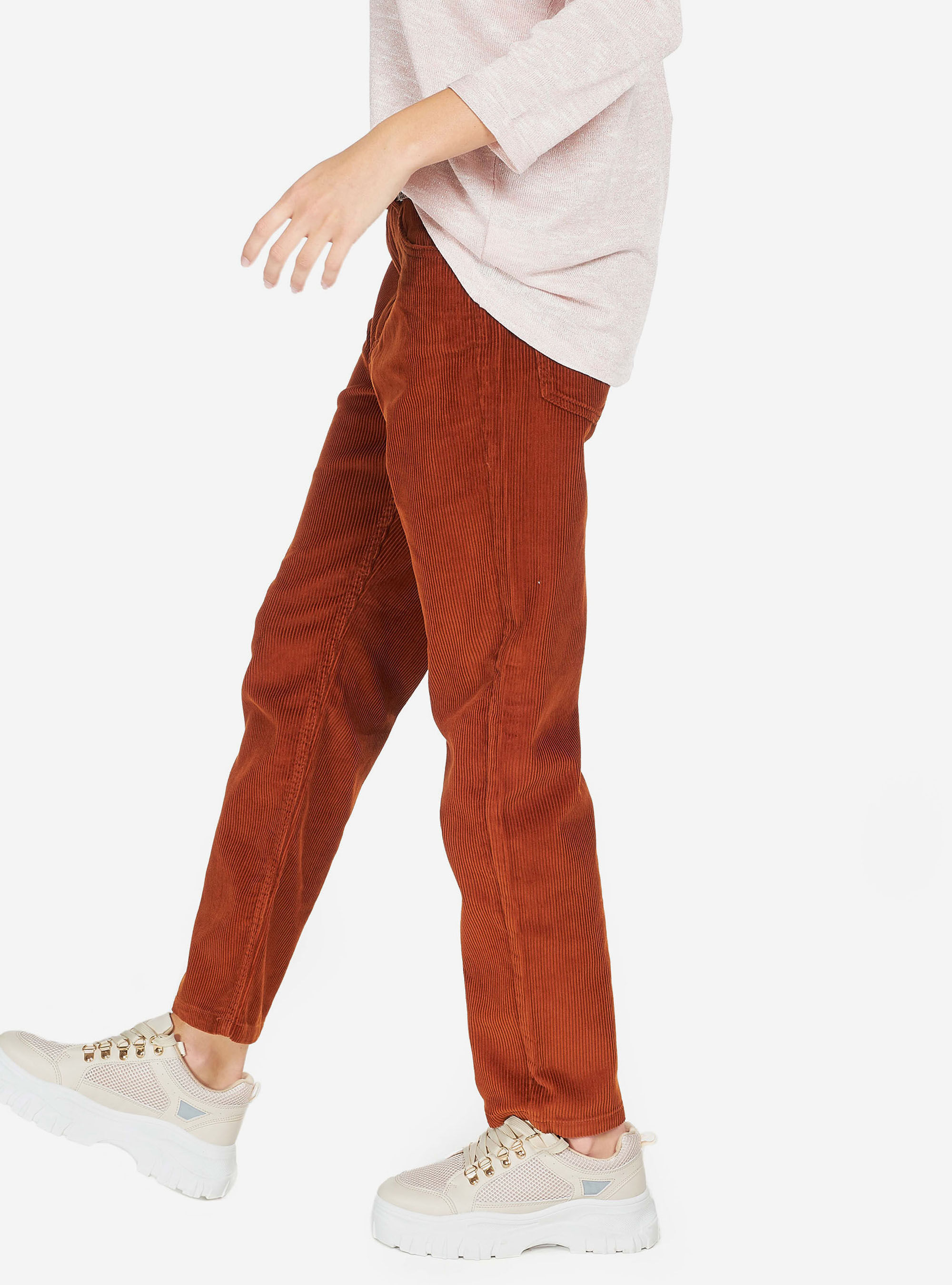 Mytheresa Donna Abbigliamento Pantaloni e jeans Pantaloni Pantaloni in velluto Pantaloni Clouter in velluto a coste 