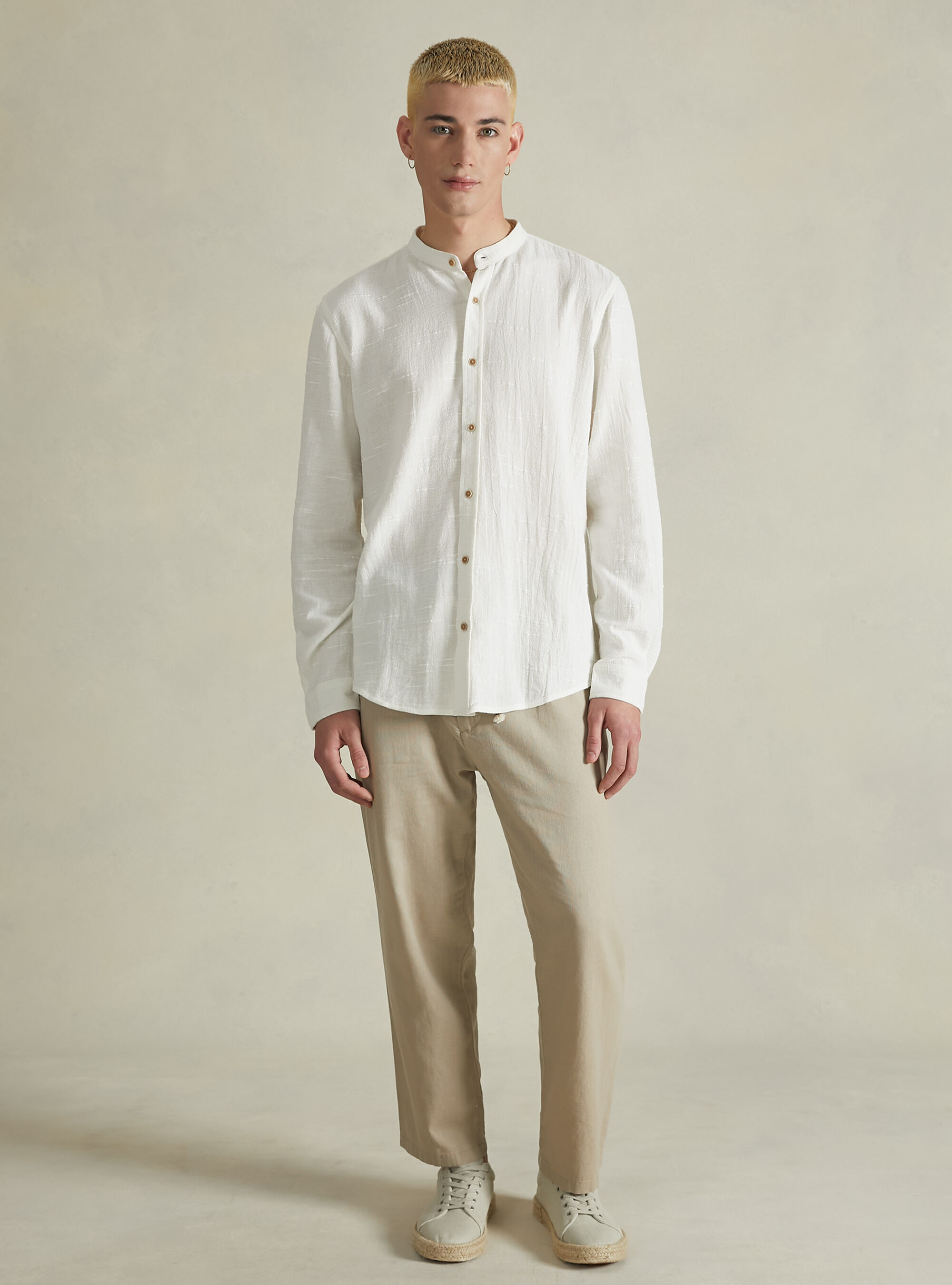 Chemise col mandarin 2025
