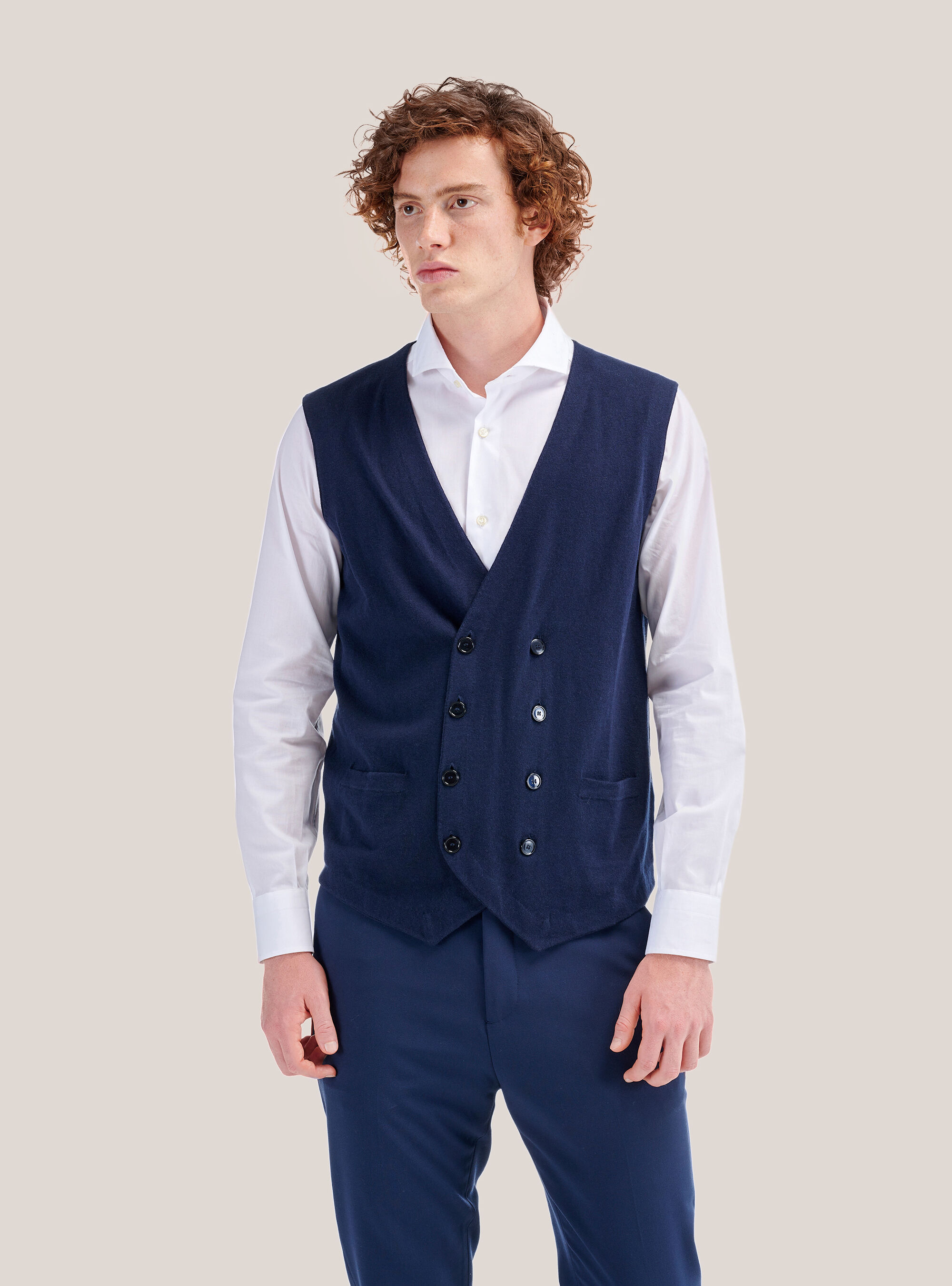 camicia uomo smanicata