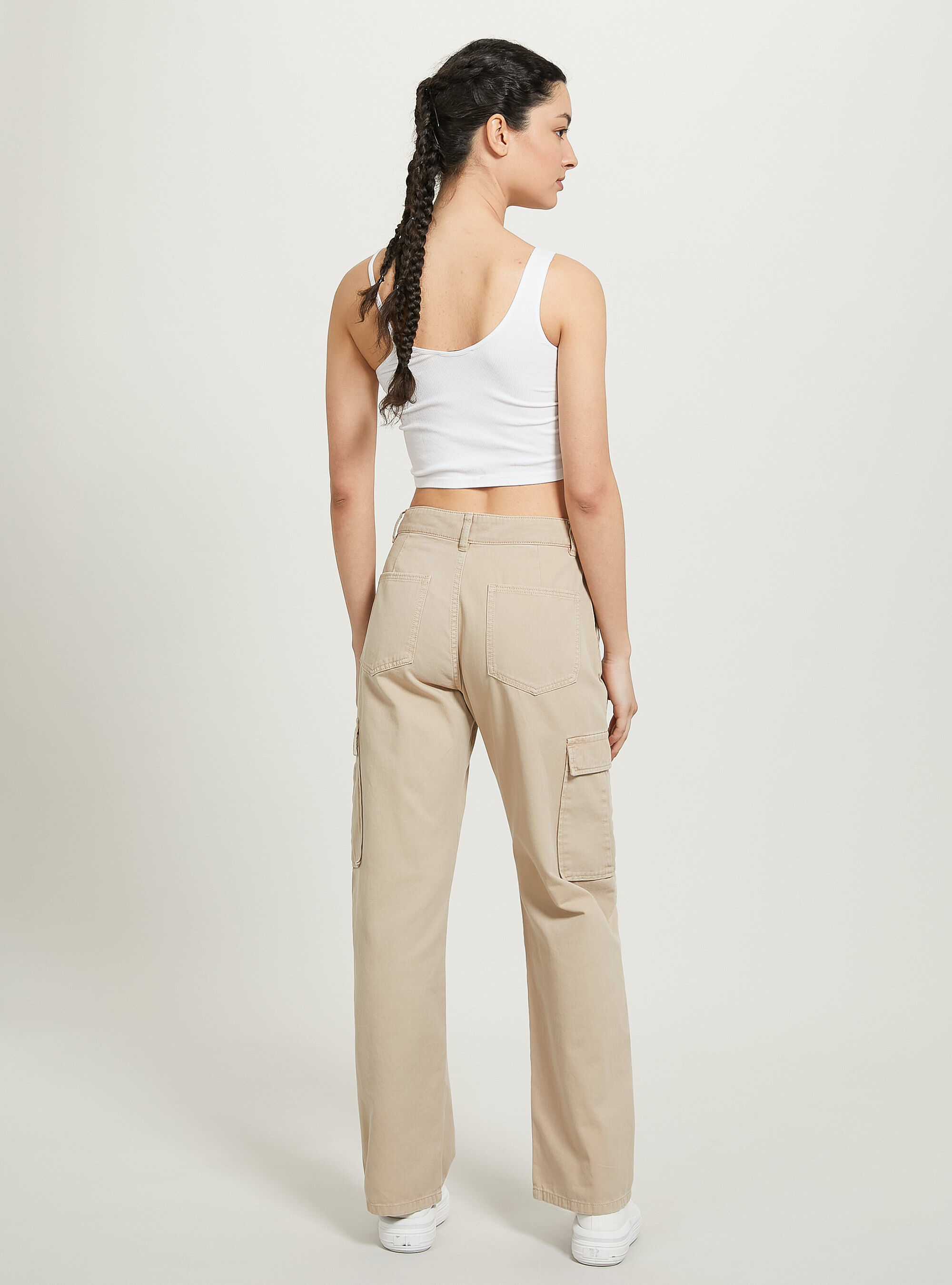 【COLOR iN ID】Summer Twill Cargo Pants Twill cargo trousers