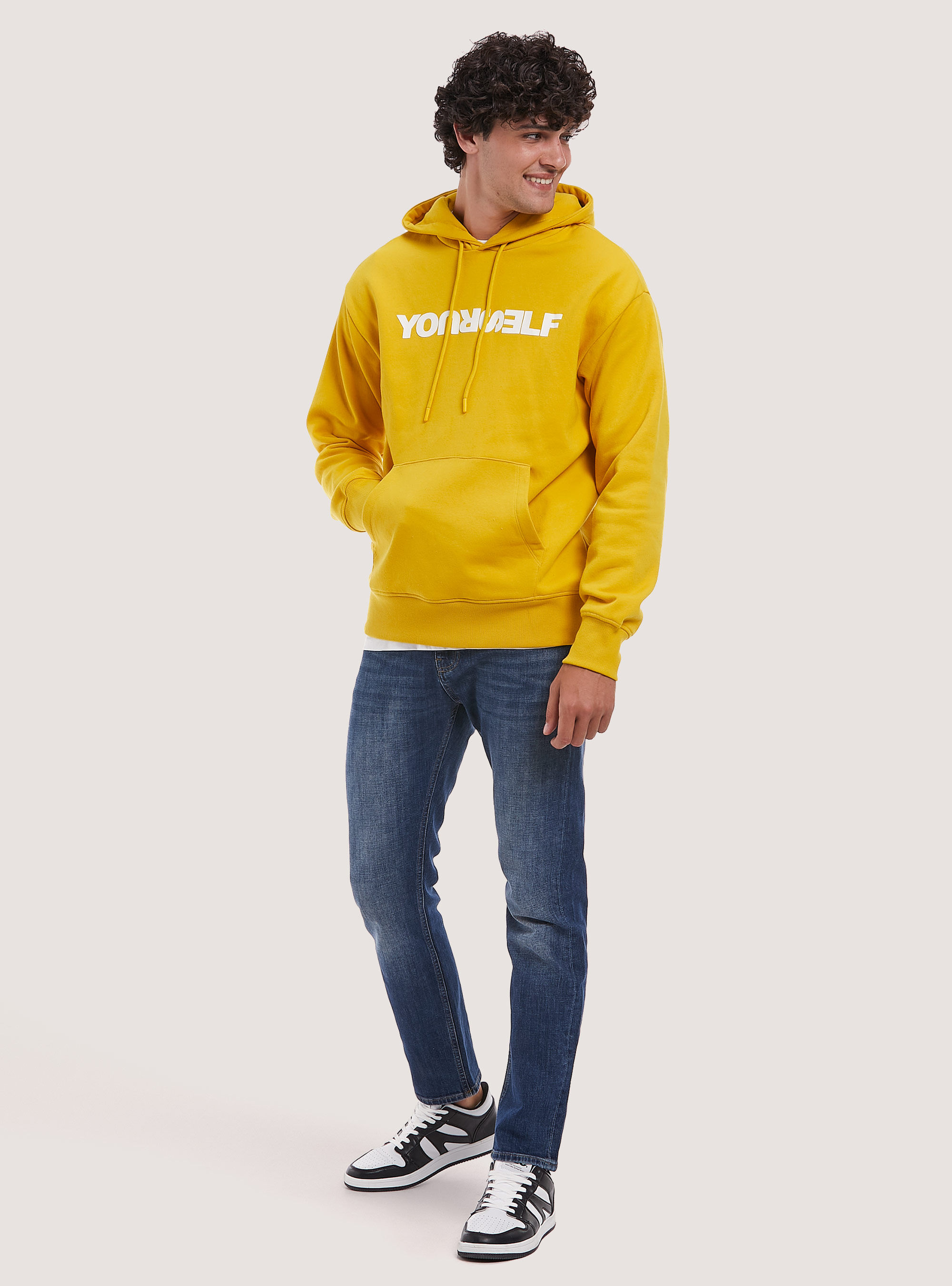 Champion shop felpa gialla