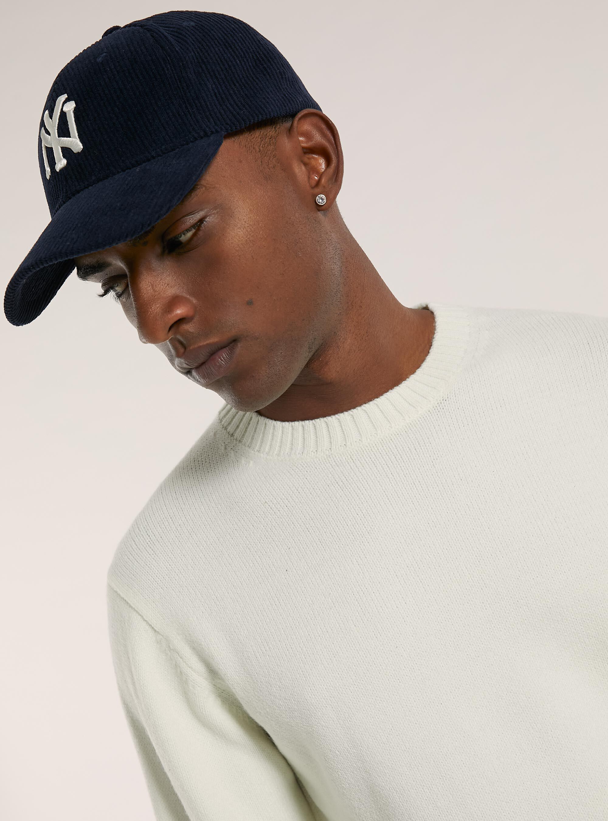 Cashmere like crew neck pullover