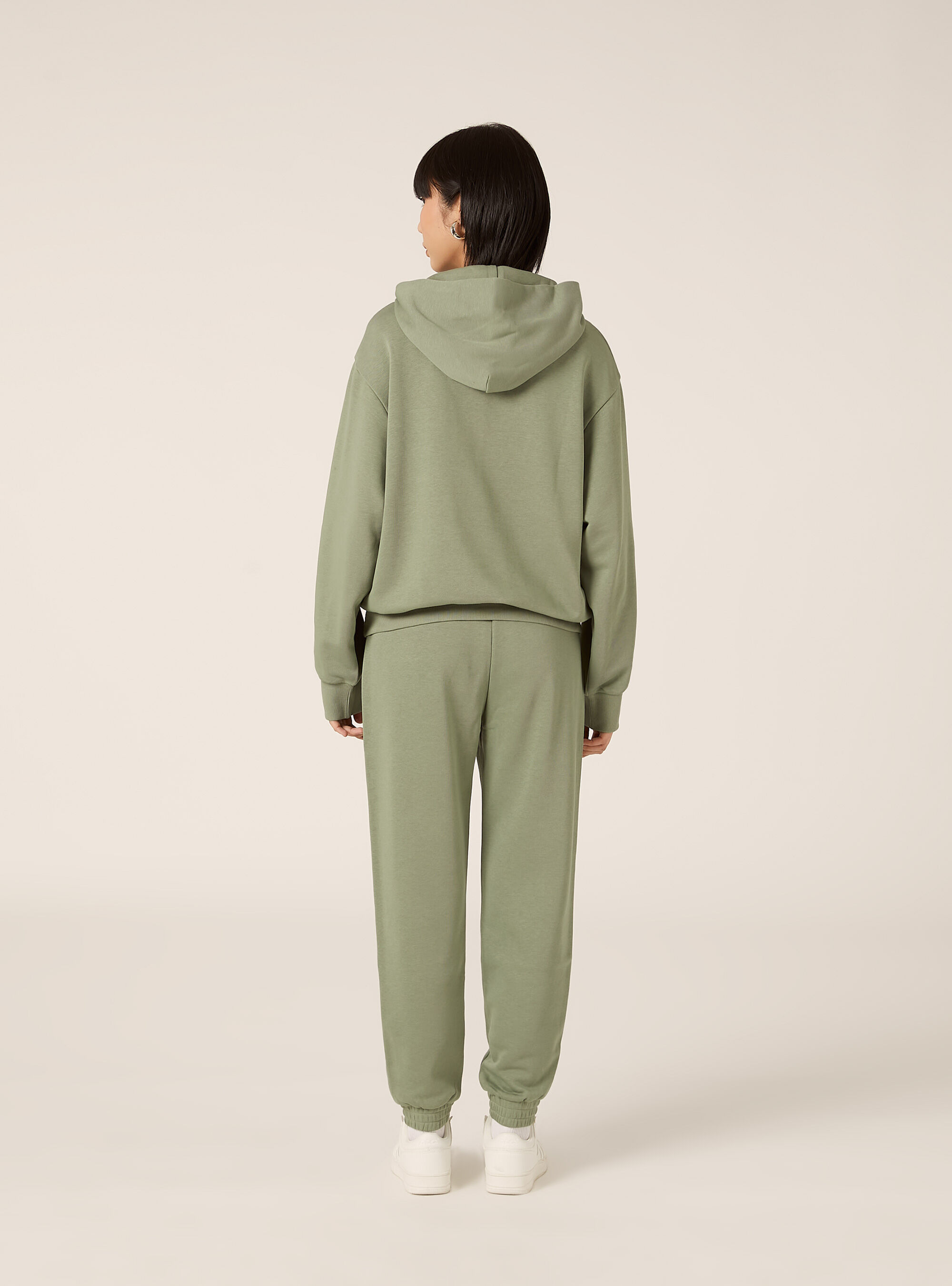 Felpa con cappuccio boxy, KY3 KAKY LIGHT