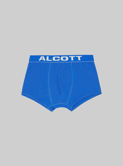 Boxer Alcott in cotone elasticizzato con logo Boxer Alcott in cotone elasticizzato con logo
