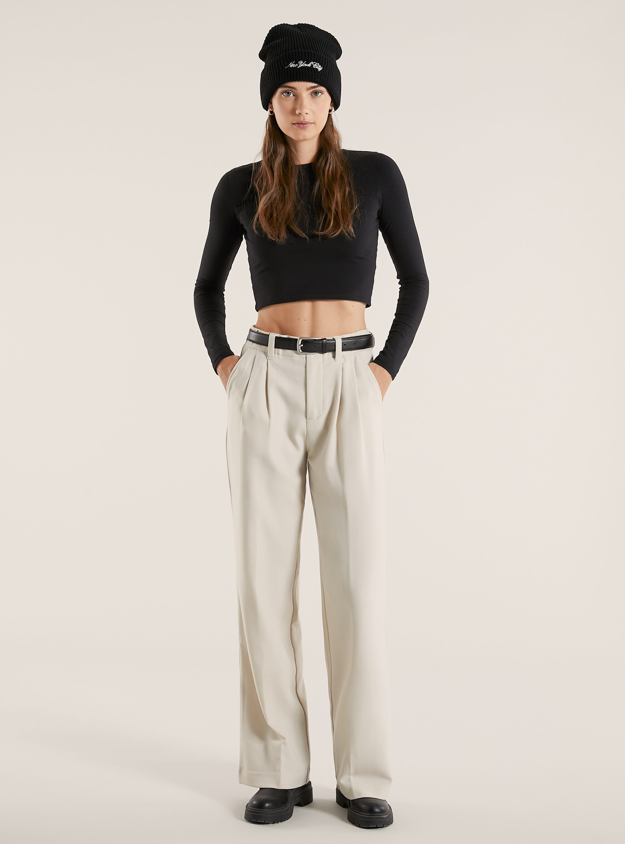 Pantalon à ceinture online