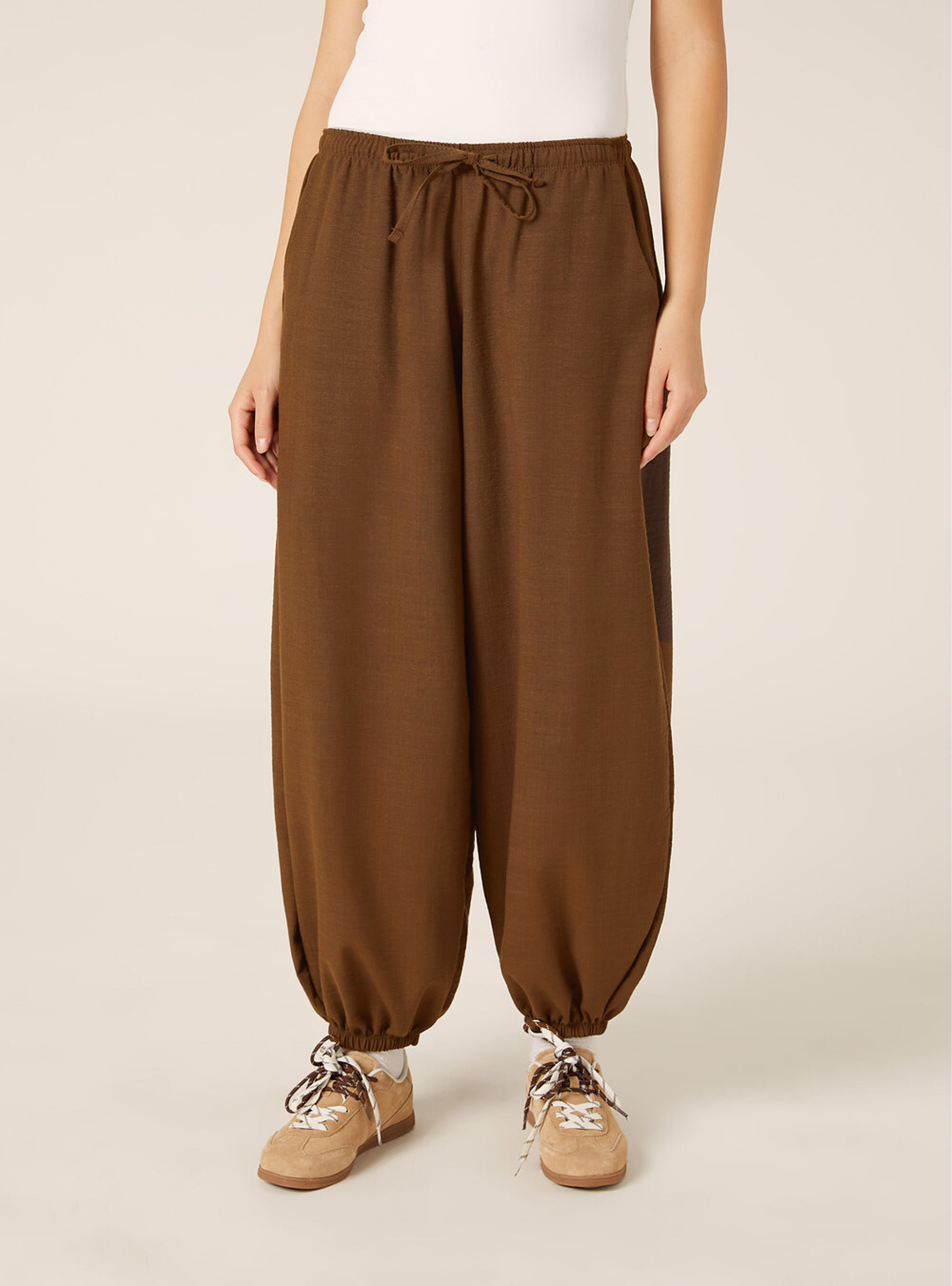 Balloon Fit Trousers