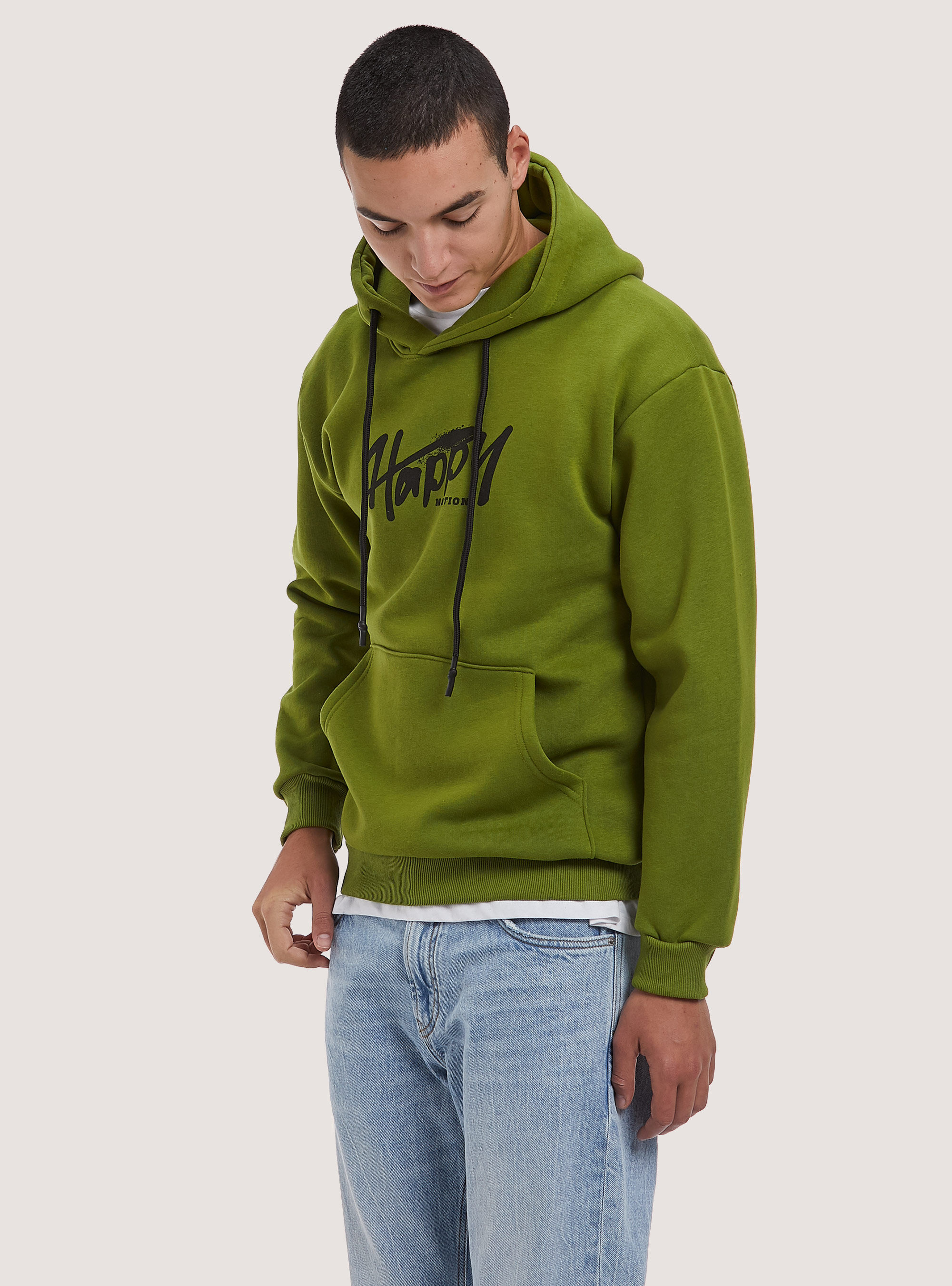 Felpa con stampa Smile Collection