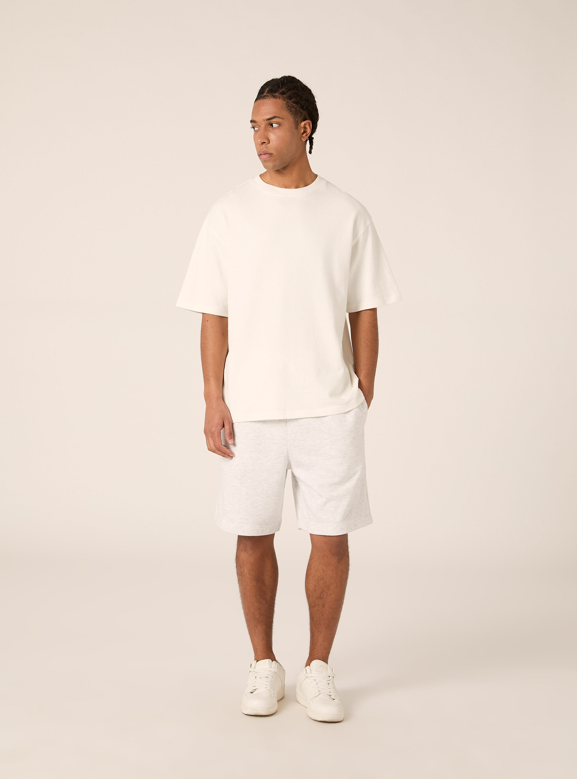 Bermuda  basico in felpa