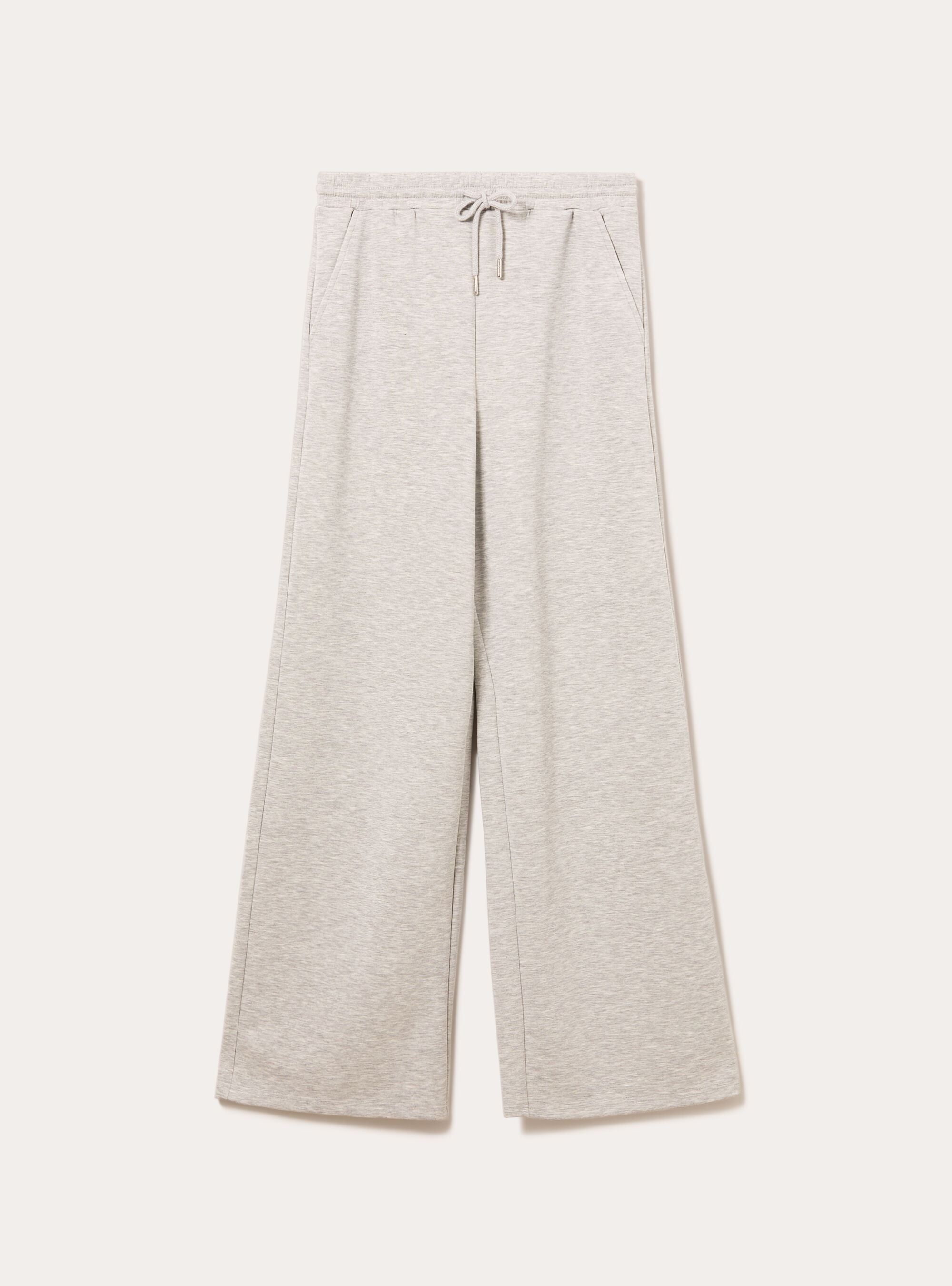 Soft touch wide leg joggers, MGY3 GREY MEL LIGHT