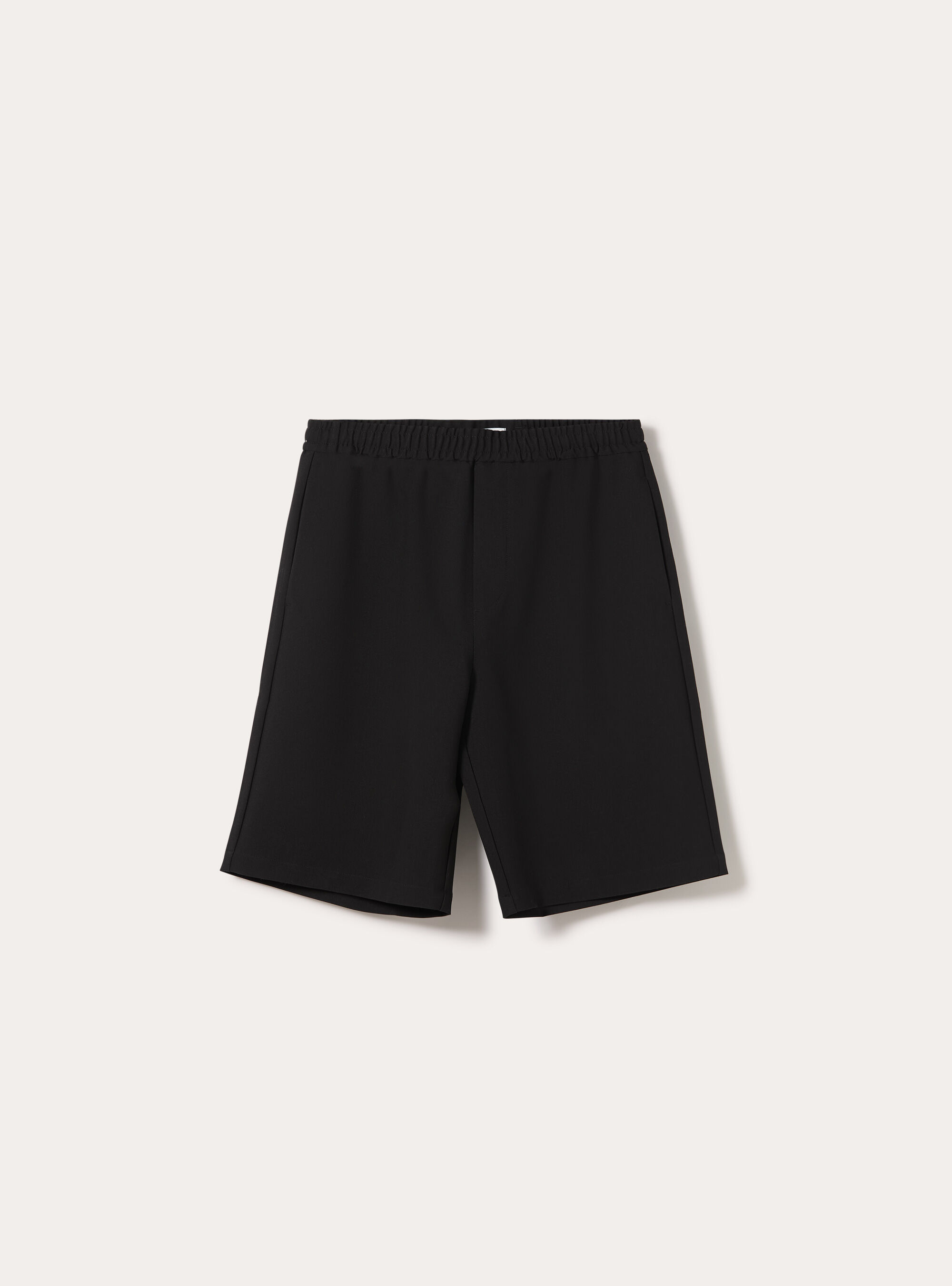 Bermuda jogger tailored, BK1 BLACK