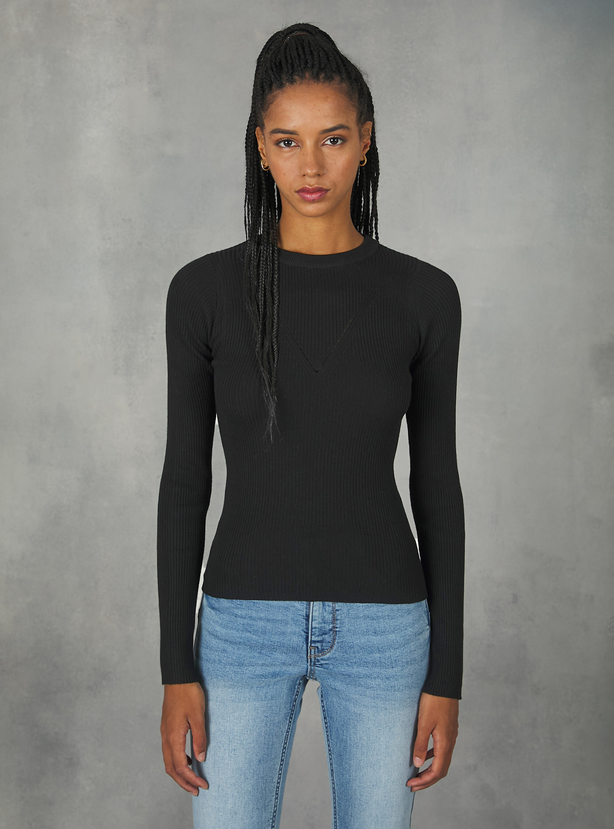 Women's tight hotsell fitting sweaters