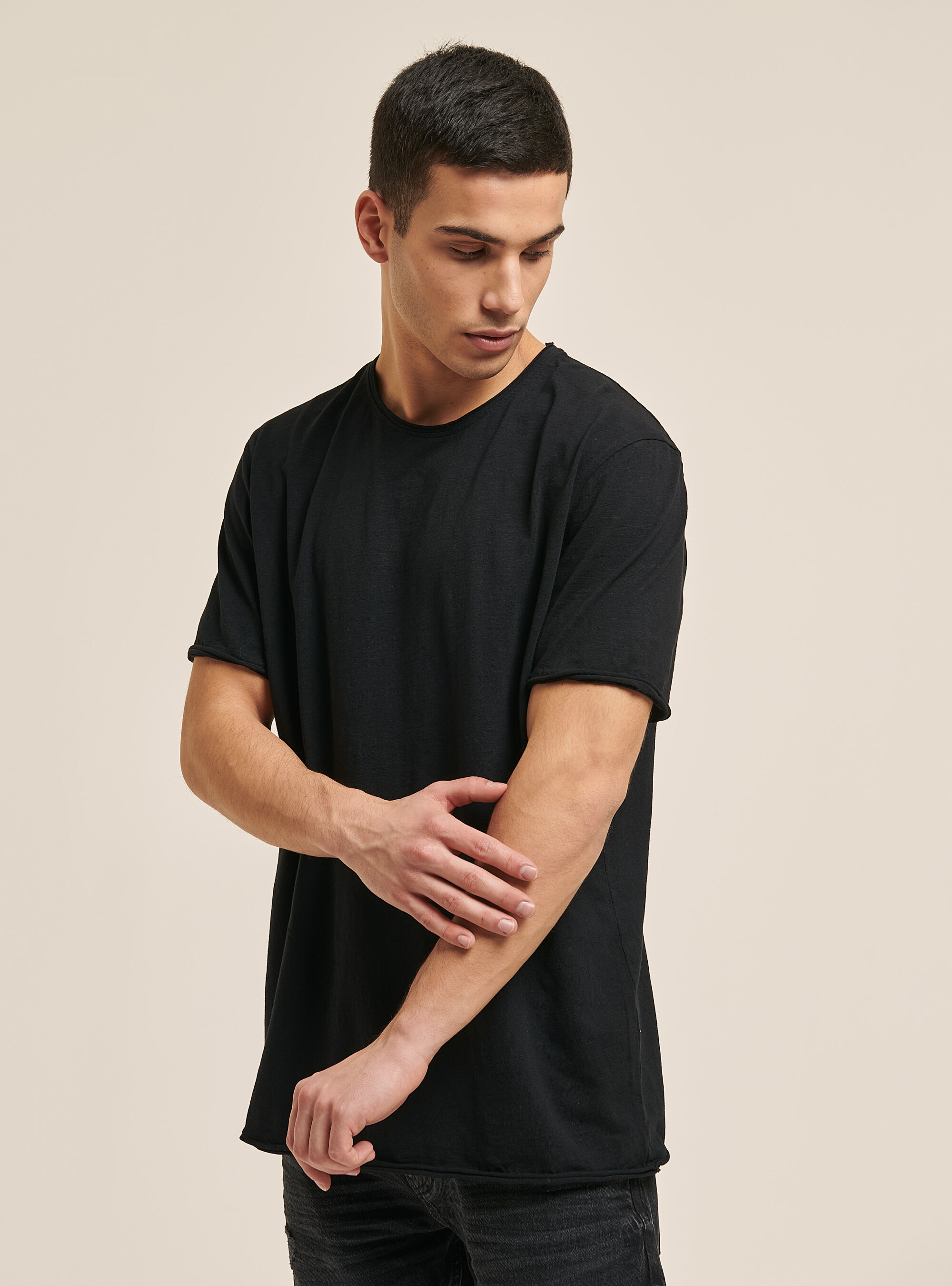 Maglietta basic tinta unita in cotone Alcott catalog alcott storefront Uomo