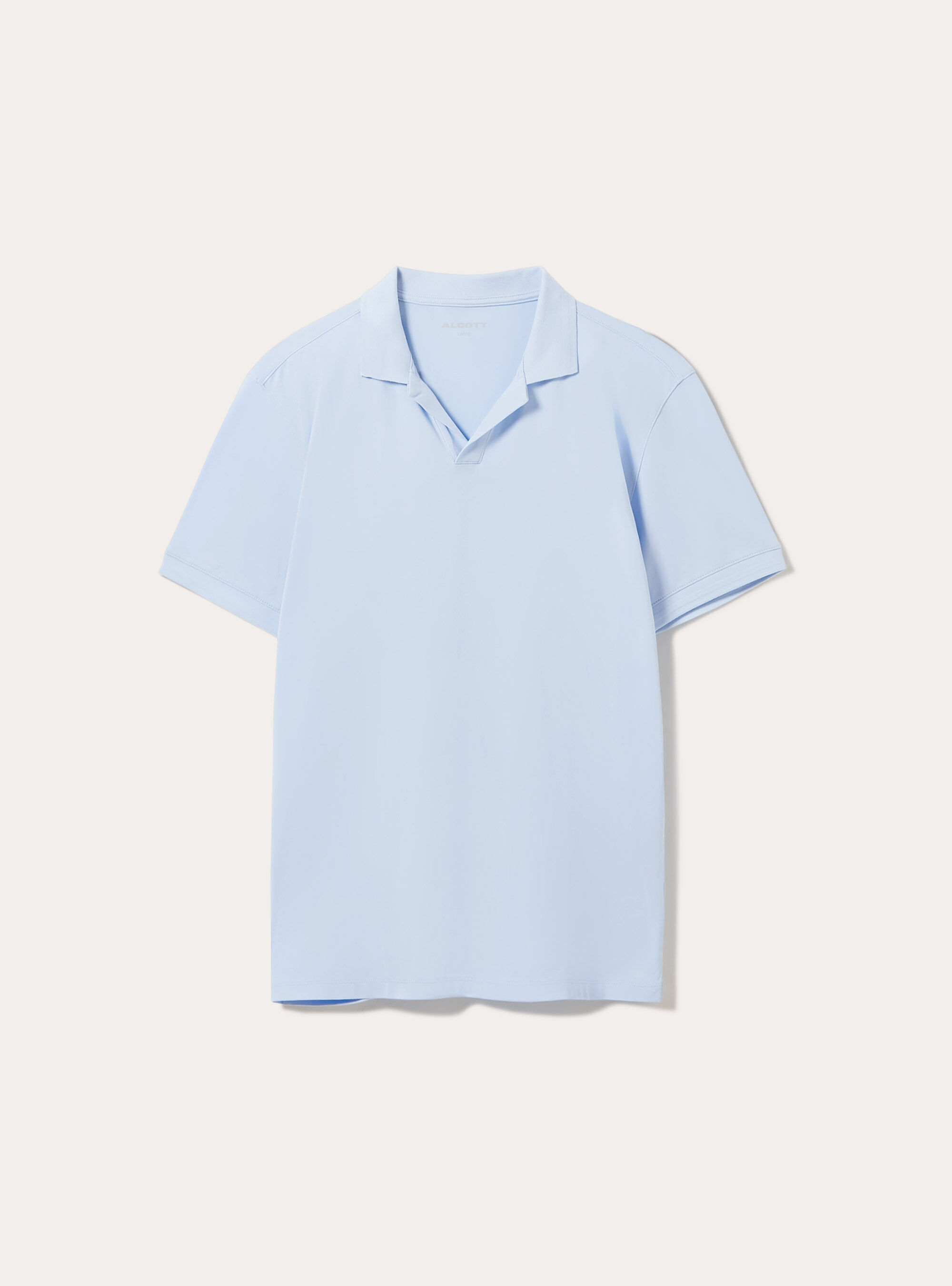 Polo in piquet aires performante  regular fit, AZ3 AZURE LIGHT