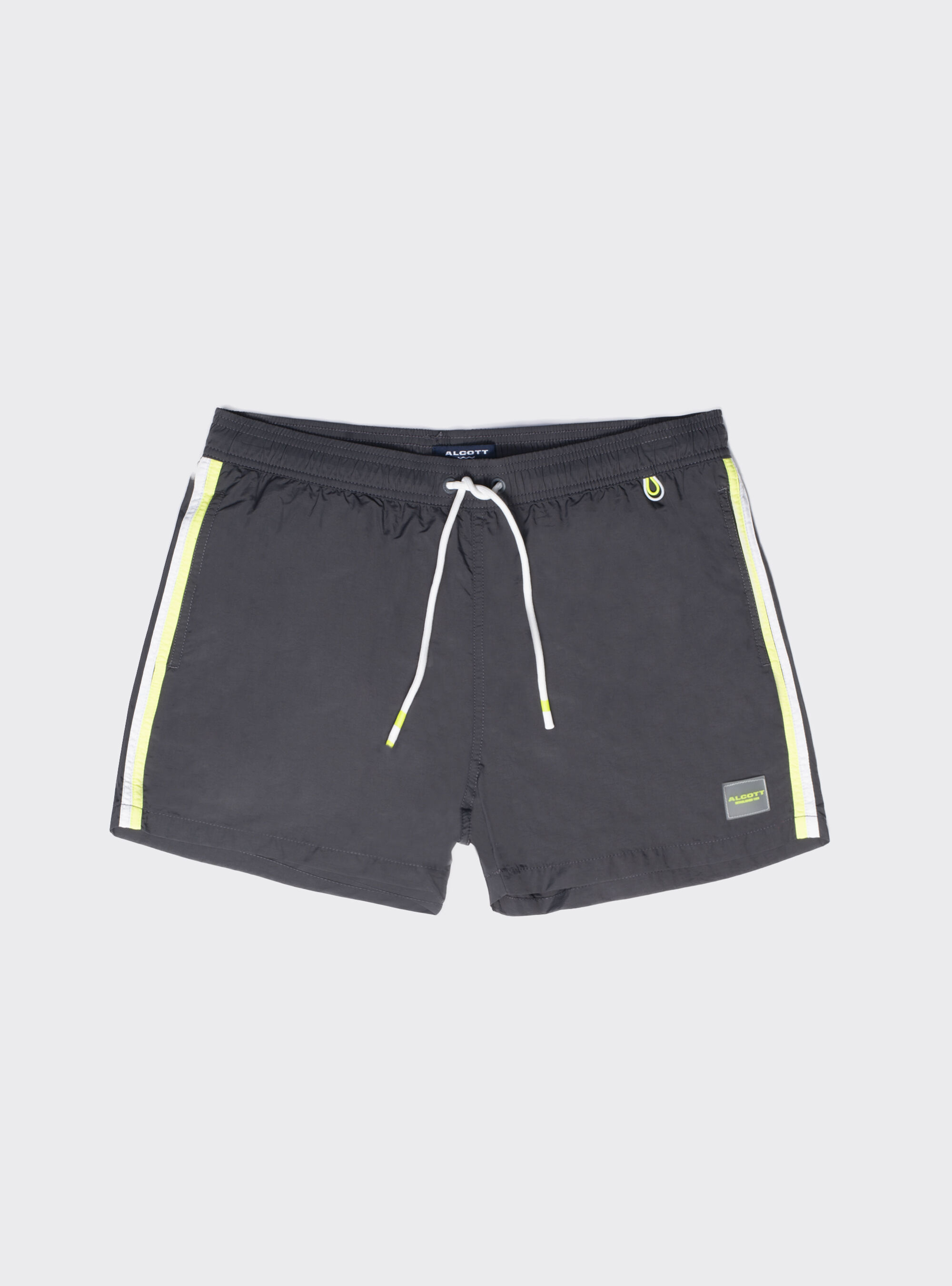 Ba&ntilde;ador con bandas laterales, C155 GREY M