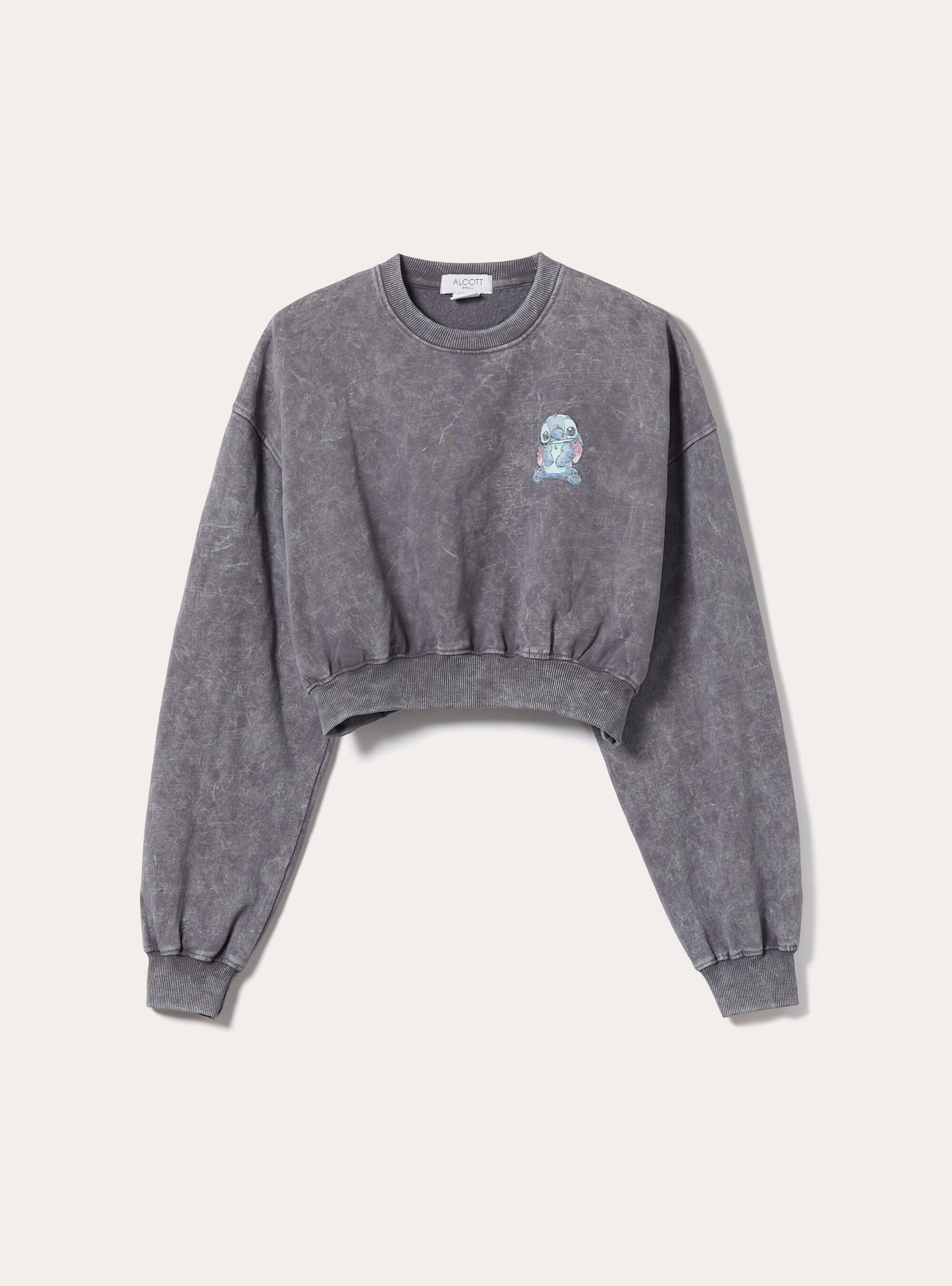 Lilo&Stitch / Alcott cropped sweatshirt, GY2 GREY MEDIUM