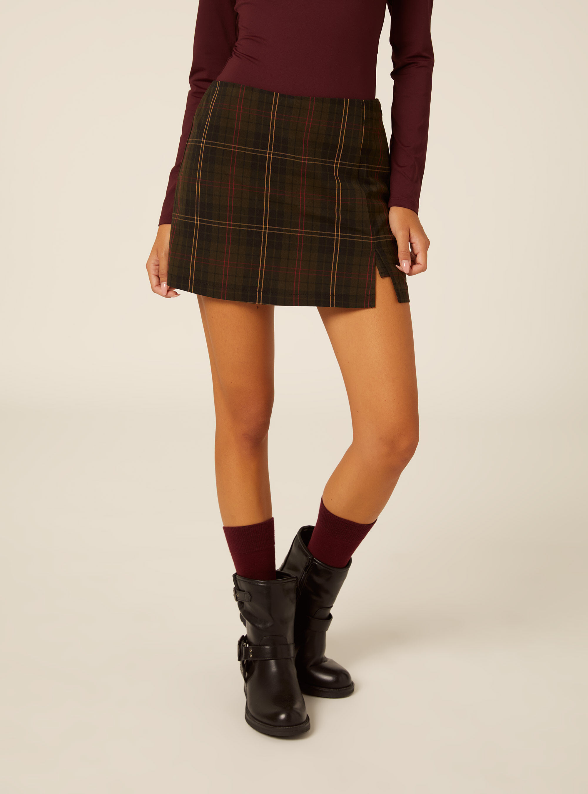 Skort mini a fantasia