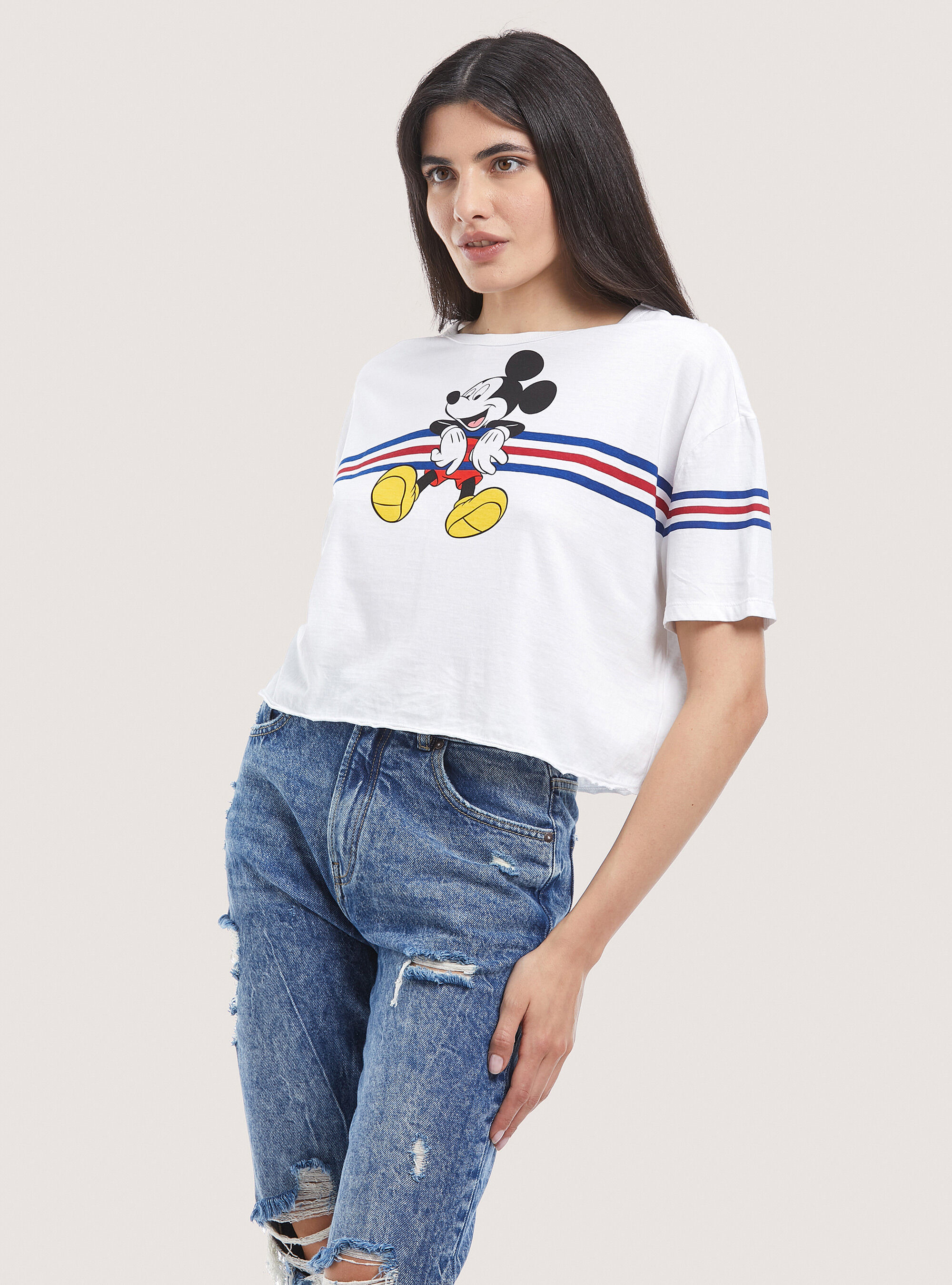 Maglietta cropped Disney x Alcott | Alcott | Magliette Uomo