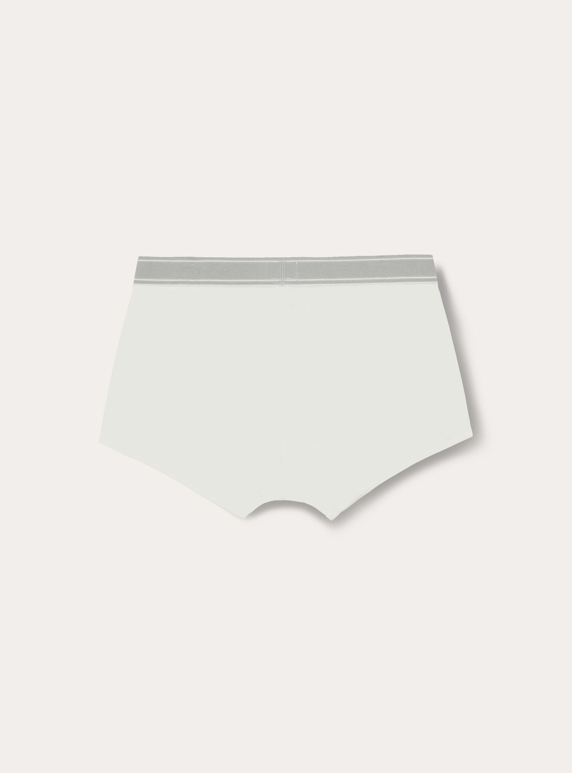 Boxer basico in jersey  elastico logato, WH2 WHITE