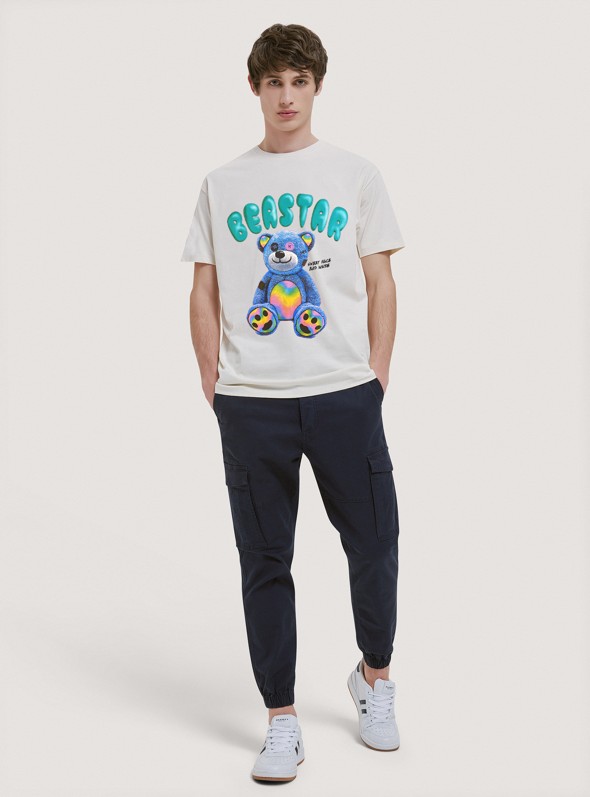 Beastar Collection T-Shirt, WH1 OFF WHITE