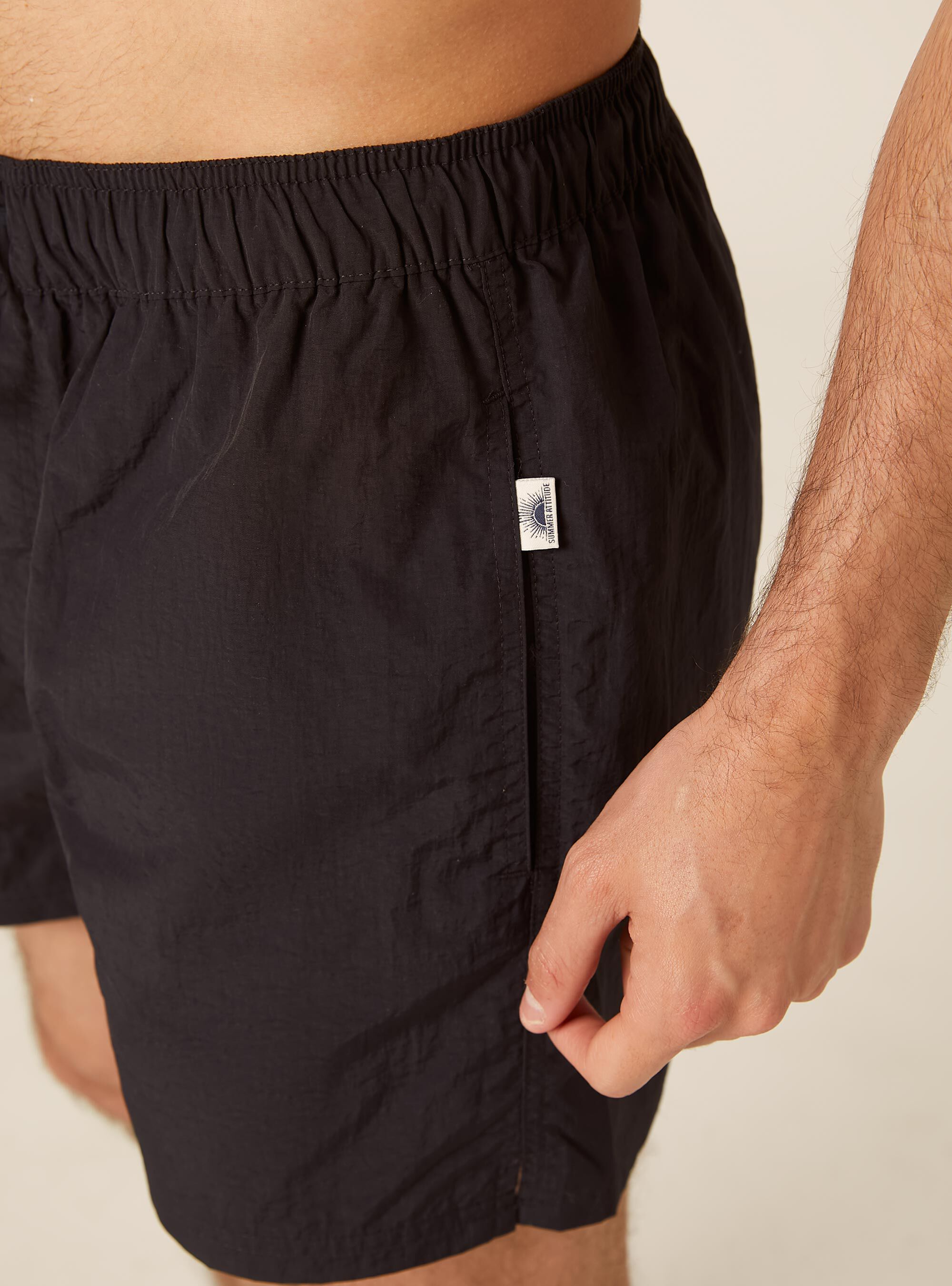 Drawstring Swim Shorts Bermuda, NA1 NAVY DARK