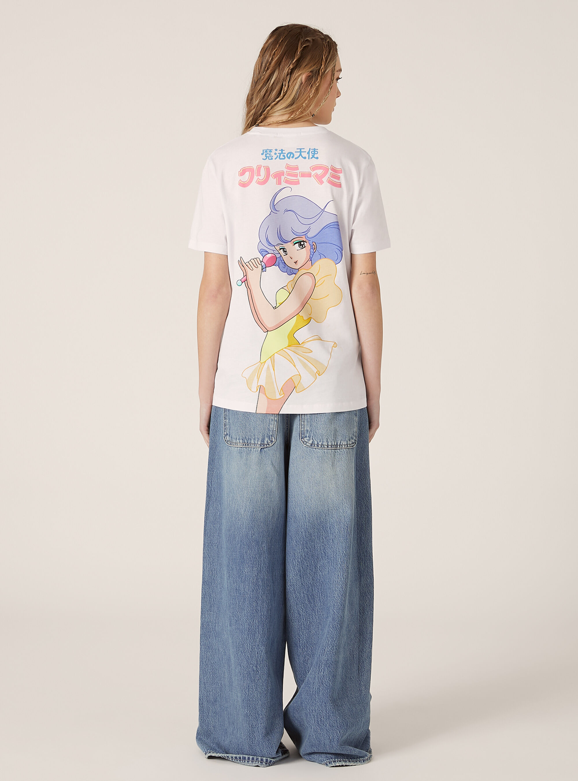 Camiseta con estampado Creamy / Alcott, WH3 WHITE