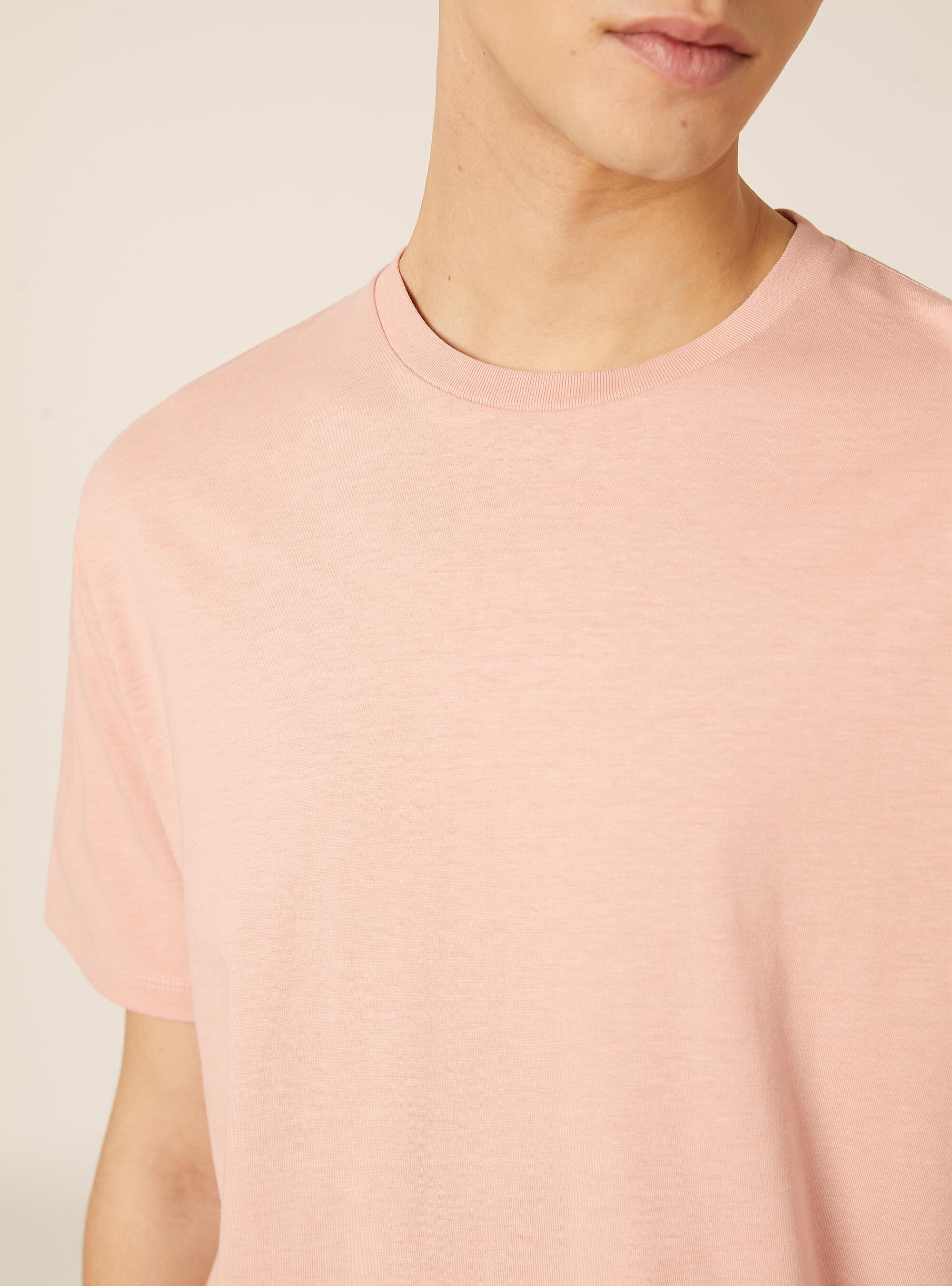 Maglietta girocollo basica, PK3 PINK LIGHT