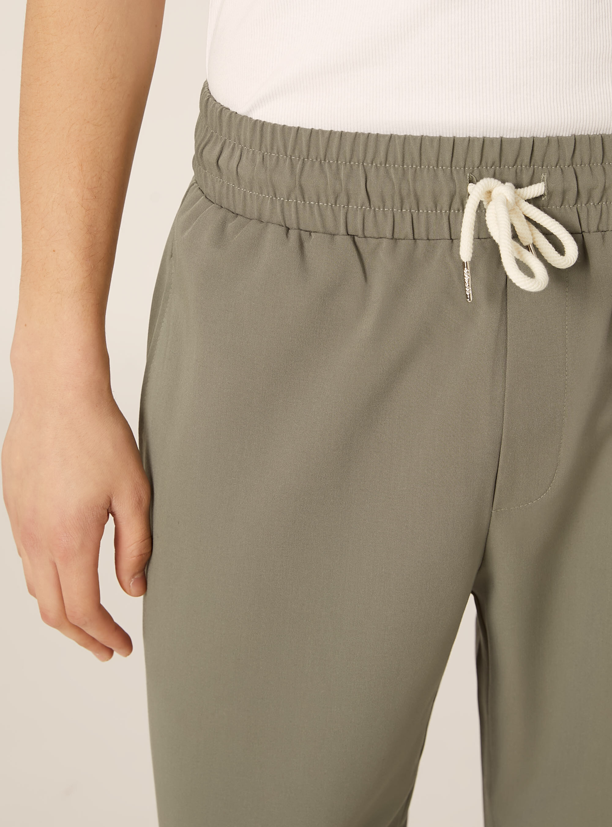 Pantaloni jogger carrot fit, KY2 KAKY MEDIUM
