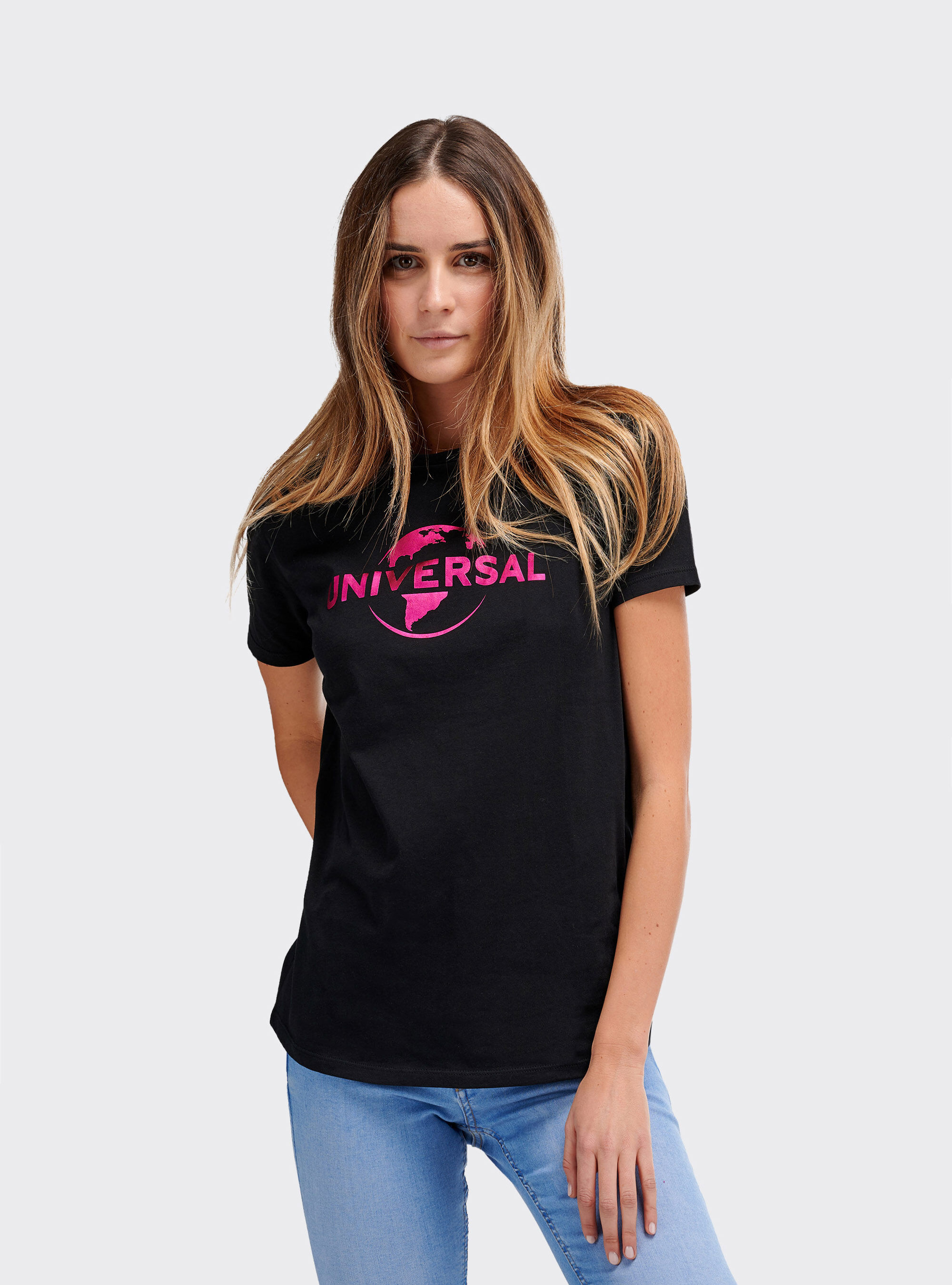 Maglietta Universal x Alcott, NERO