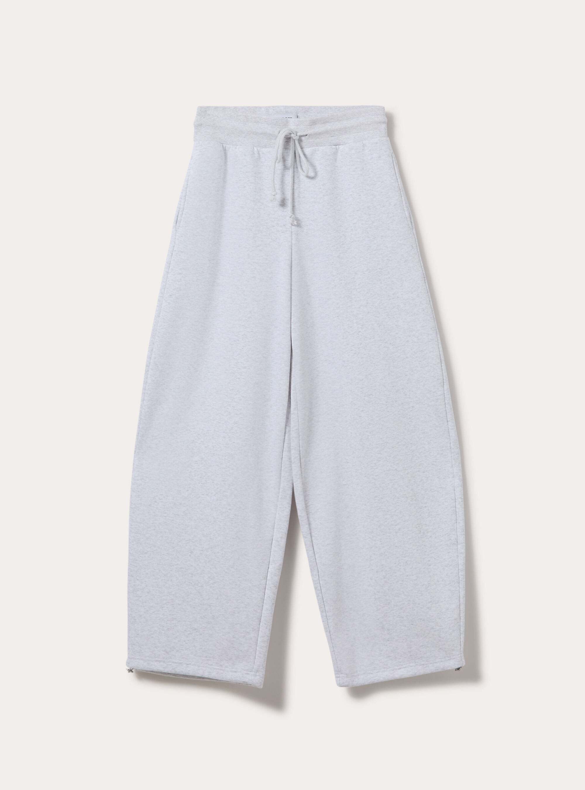 Pantaloni jogger in felpa barrel, MGY3 GREY MEL LIGHT