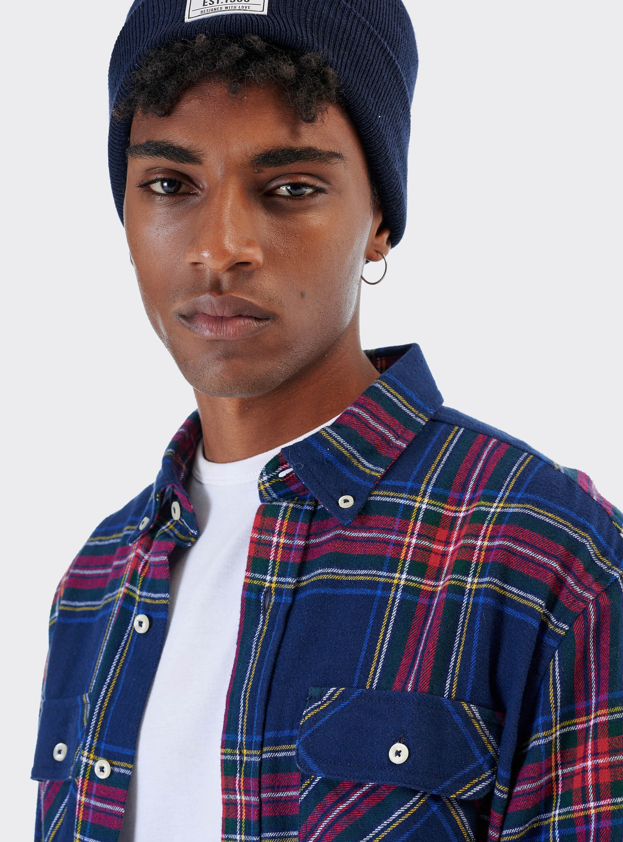 Camicie a quadri in cotone store