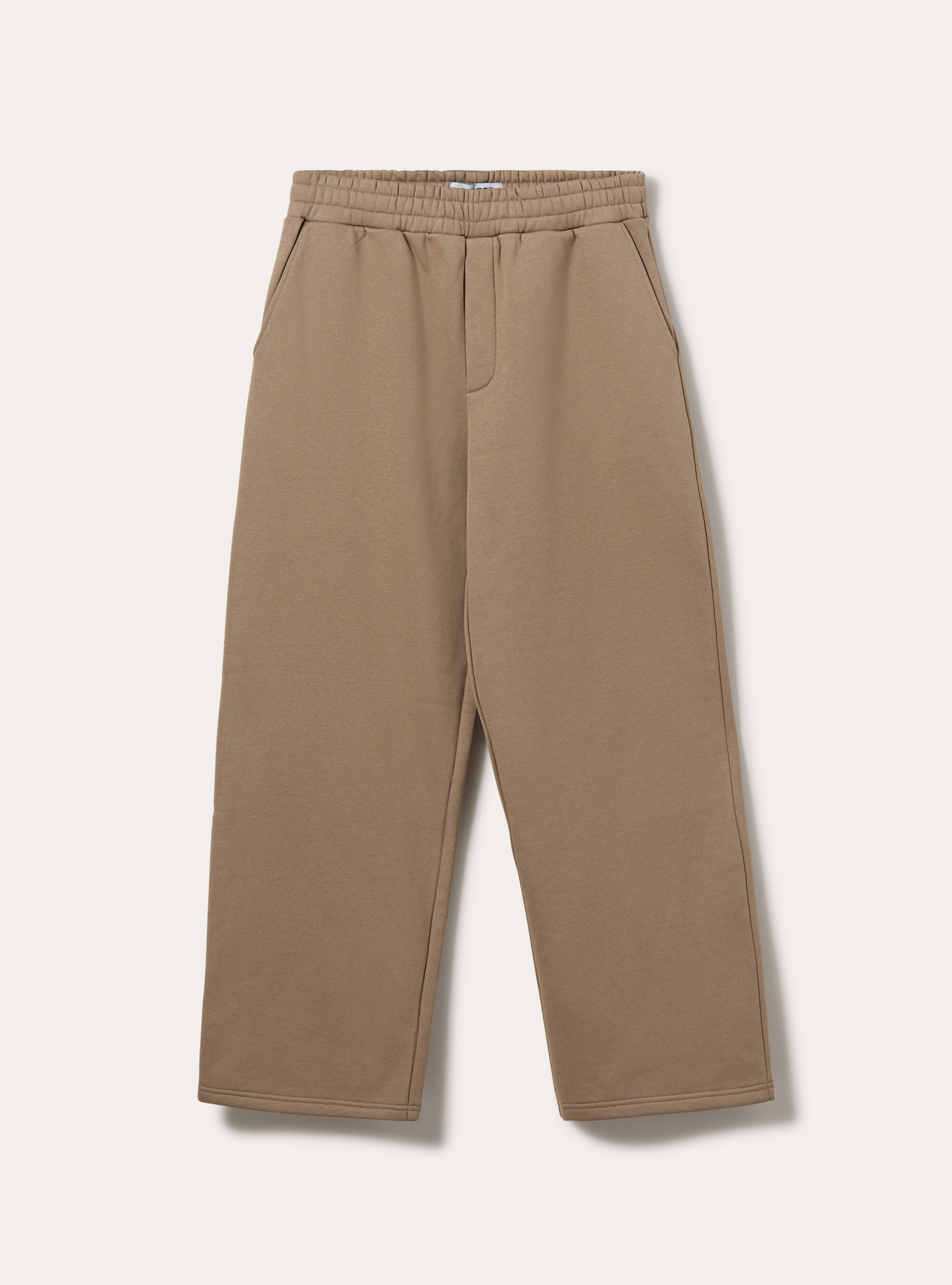 Pantaloni loose in felpa, BG2 BEIGE MEDIUM
