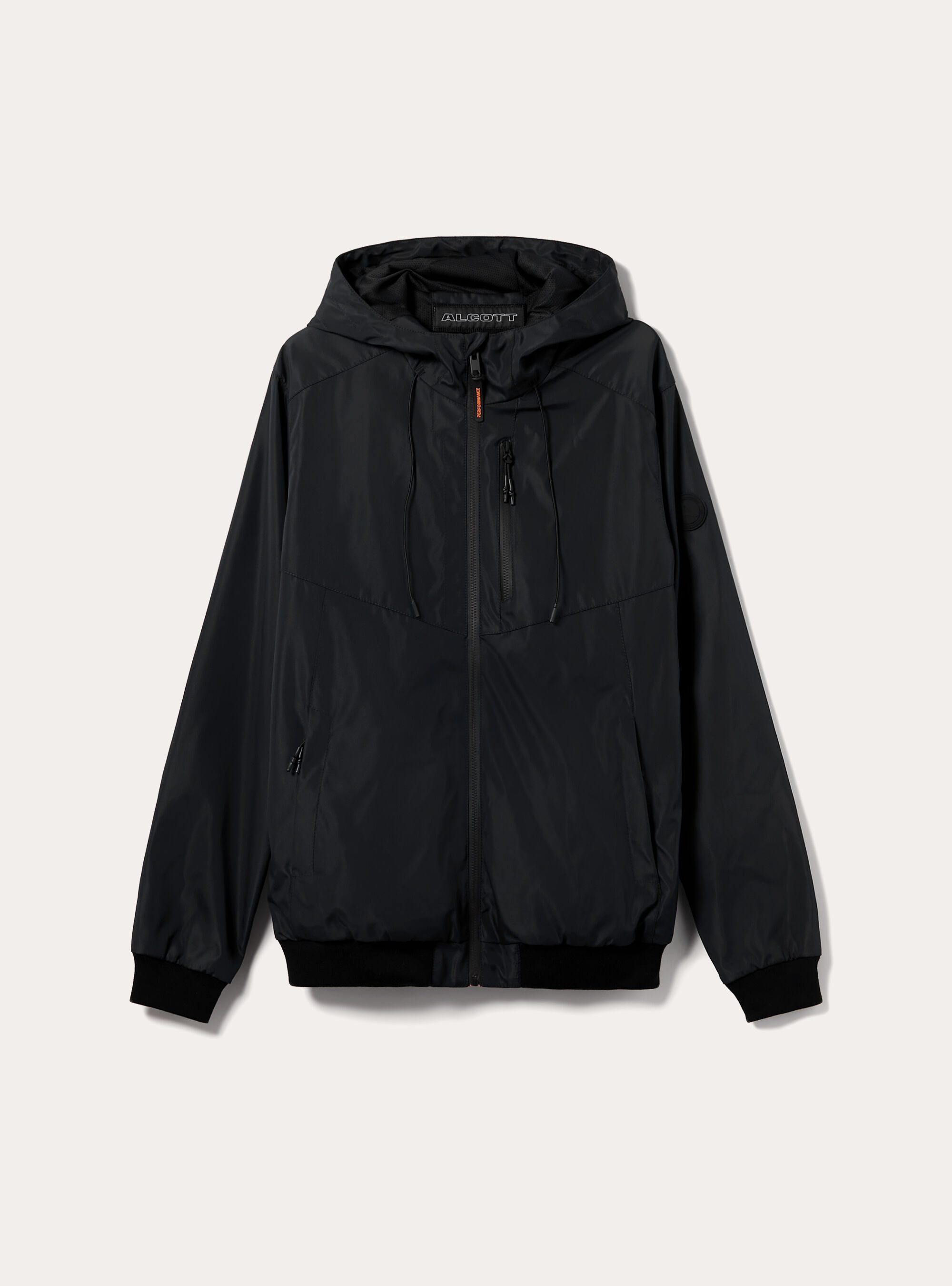 Windproof hooded bomber jacket | Alcott | Men's Jackets