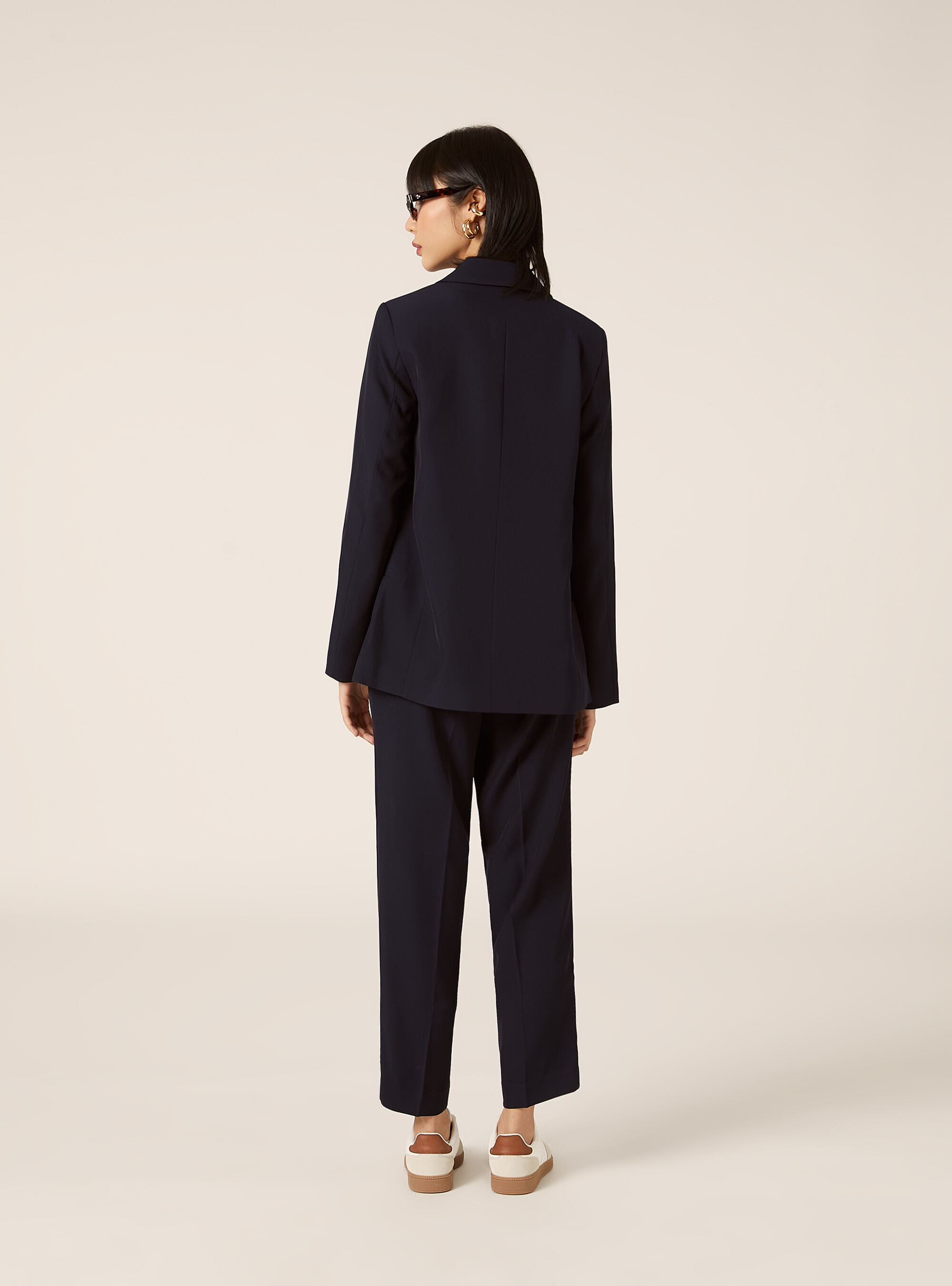 Blazer cruzado, NA2 NAVY MEDIUM