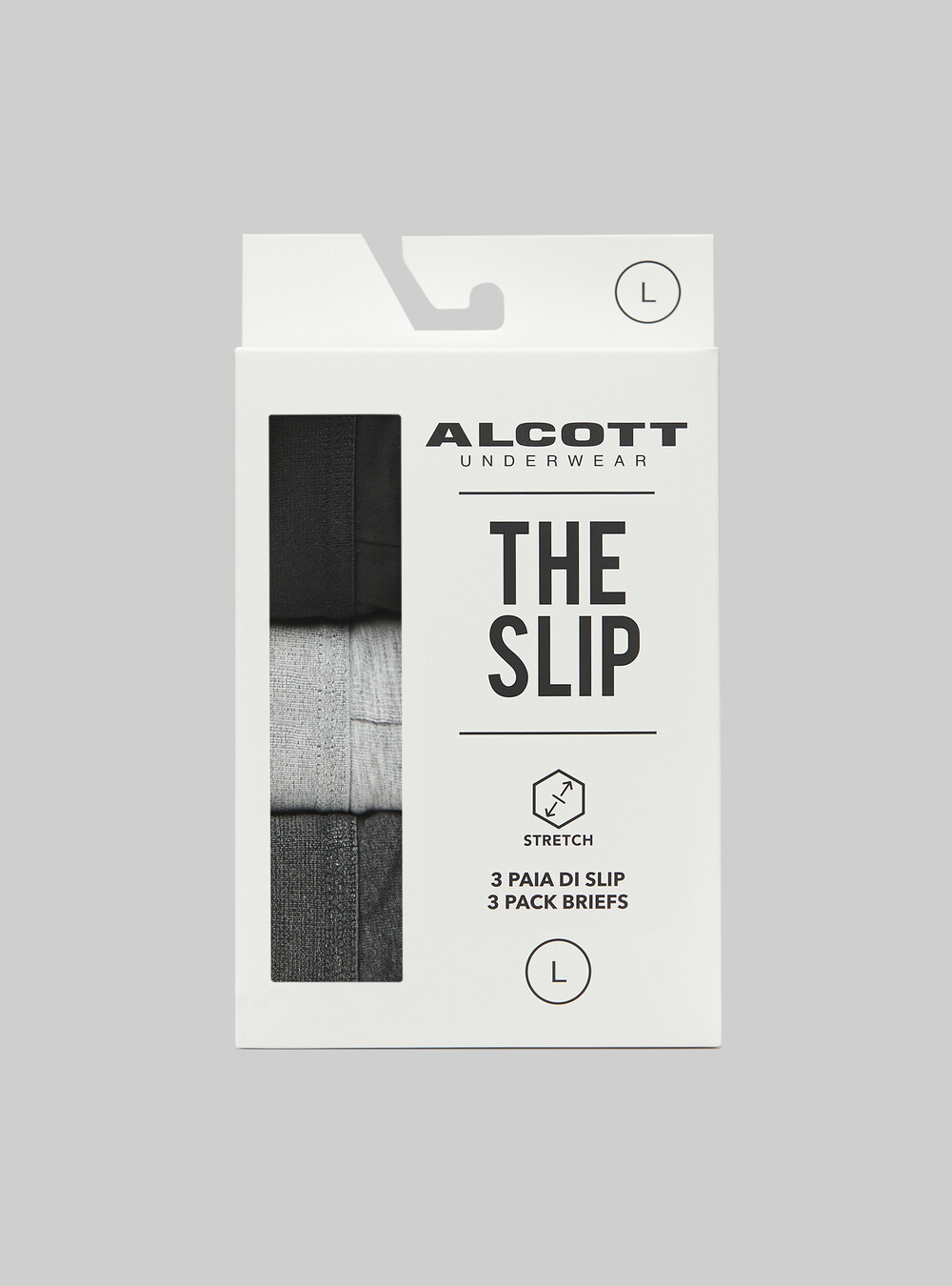 Set di 3 slip in cotone elasticizzato Alcott catalogalcott