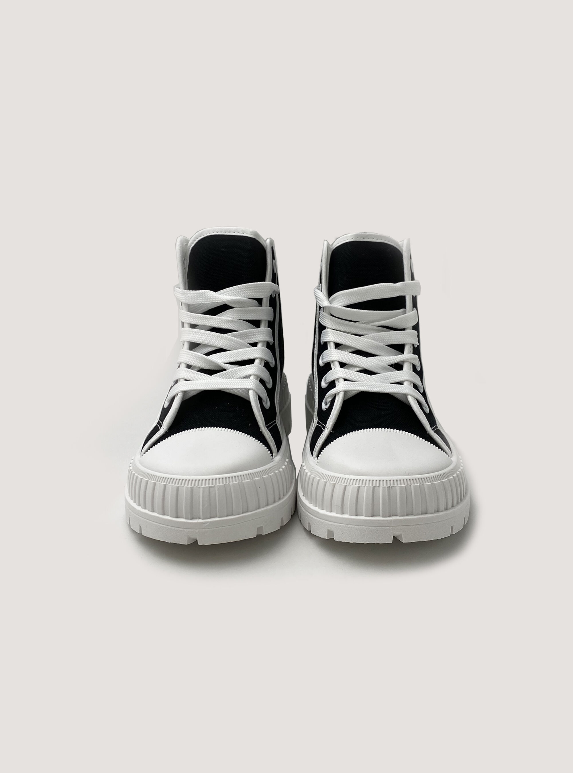 Uomo Suola Alta Sneakers Scarpe Bianco-Verde