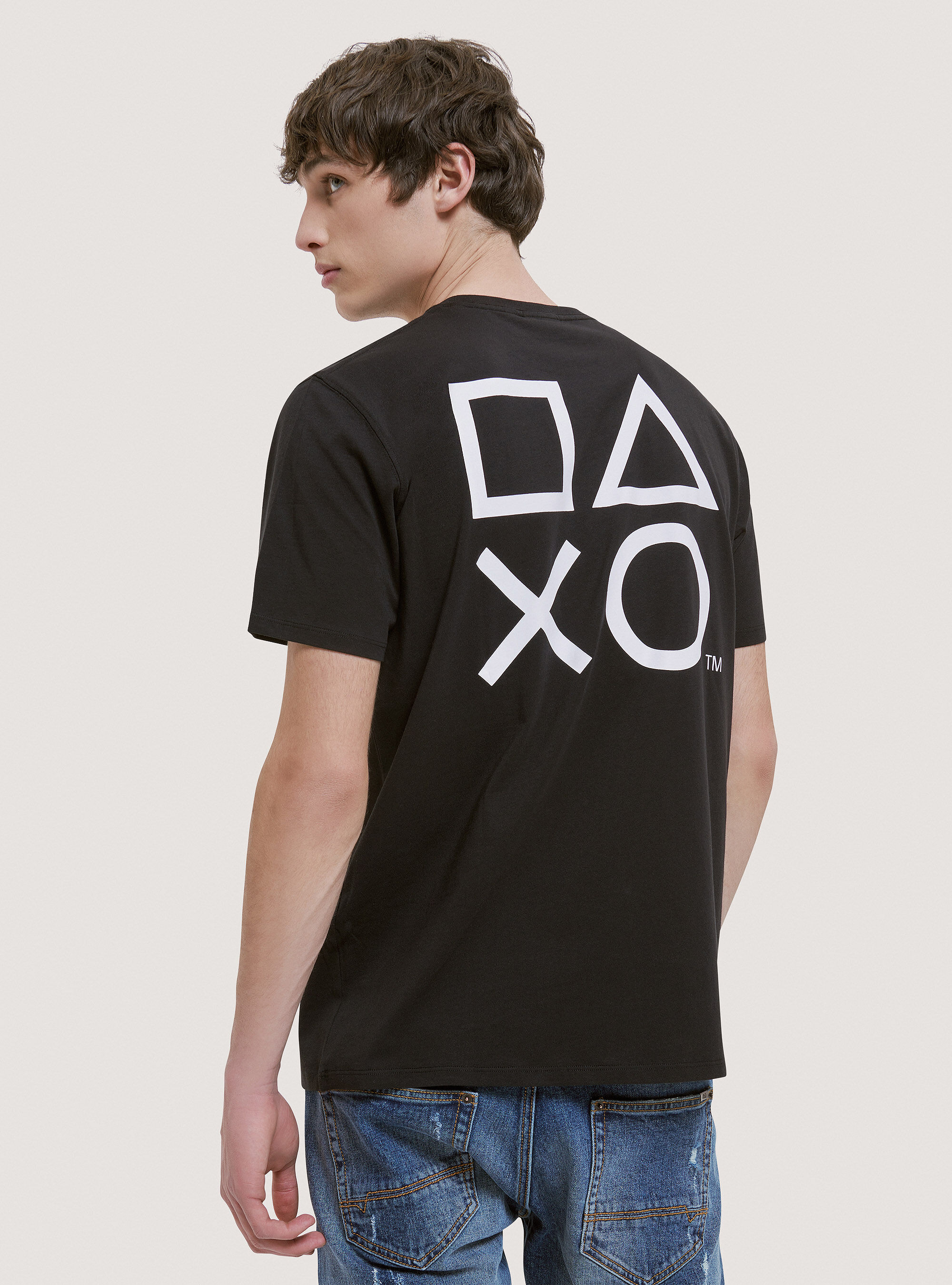 Camiseta Playstation™ Boxy en Negro Negro | camisetas y sudaderas  Balenciaga Mujer » Bastaone