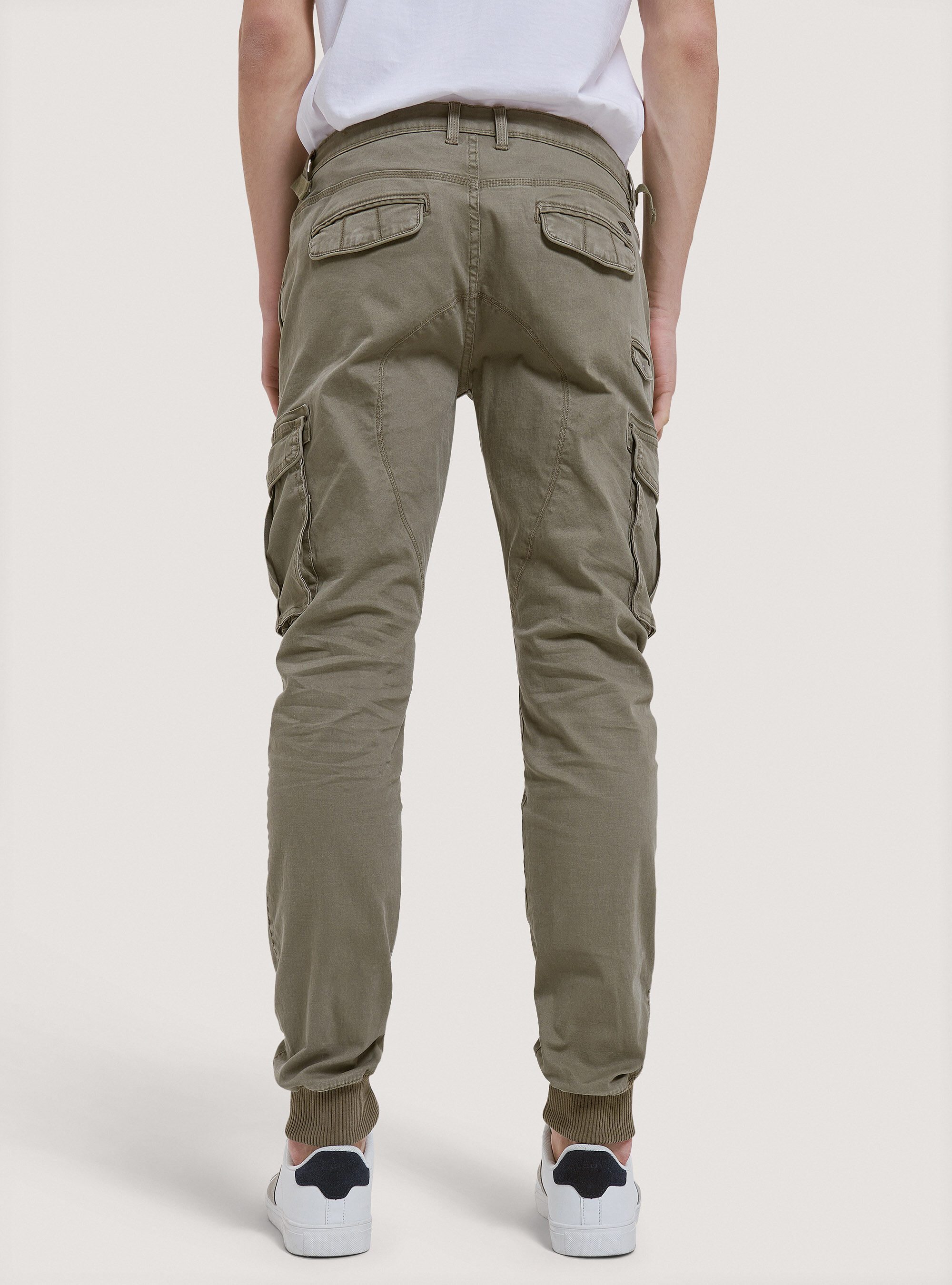 Pantaloni cargo in cotone con elastico | Alcott | Pantaloni Uomo