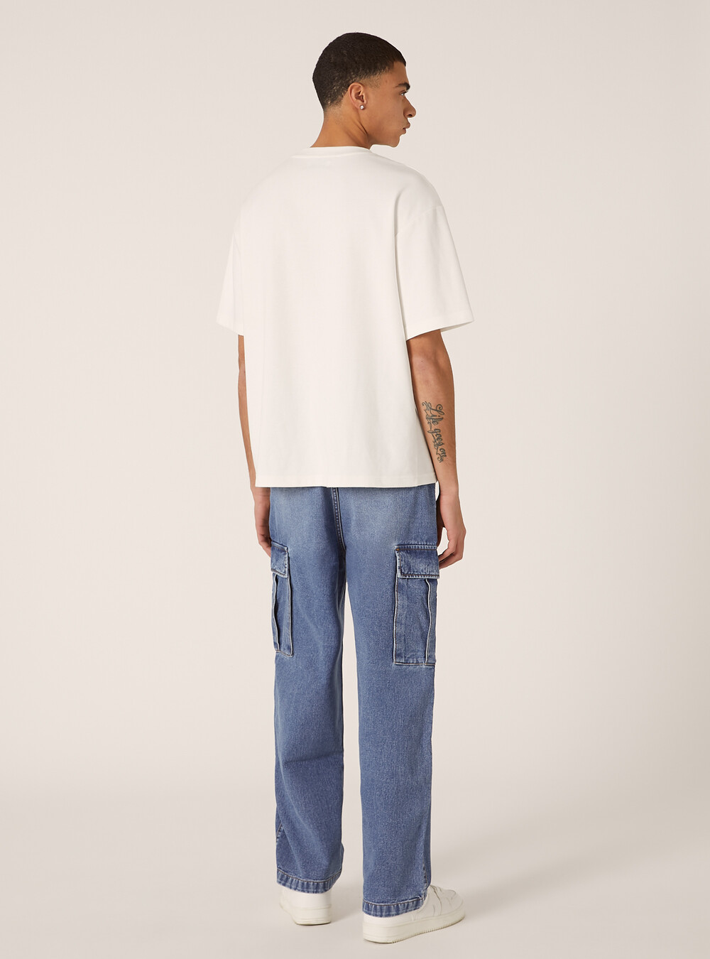 Pantaloni Da Lavoro Uomo Estivi Pantaloni Cargo Uomo Pantalacci Con Tasconi Laterali - Tessuto Cotone Per 4 Stagioni, Taglie Da M A XXXXXXL Pantaloni Cargo Uomo Slim - Foto 3