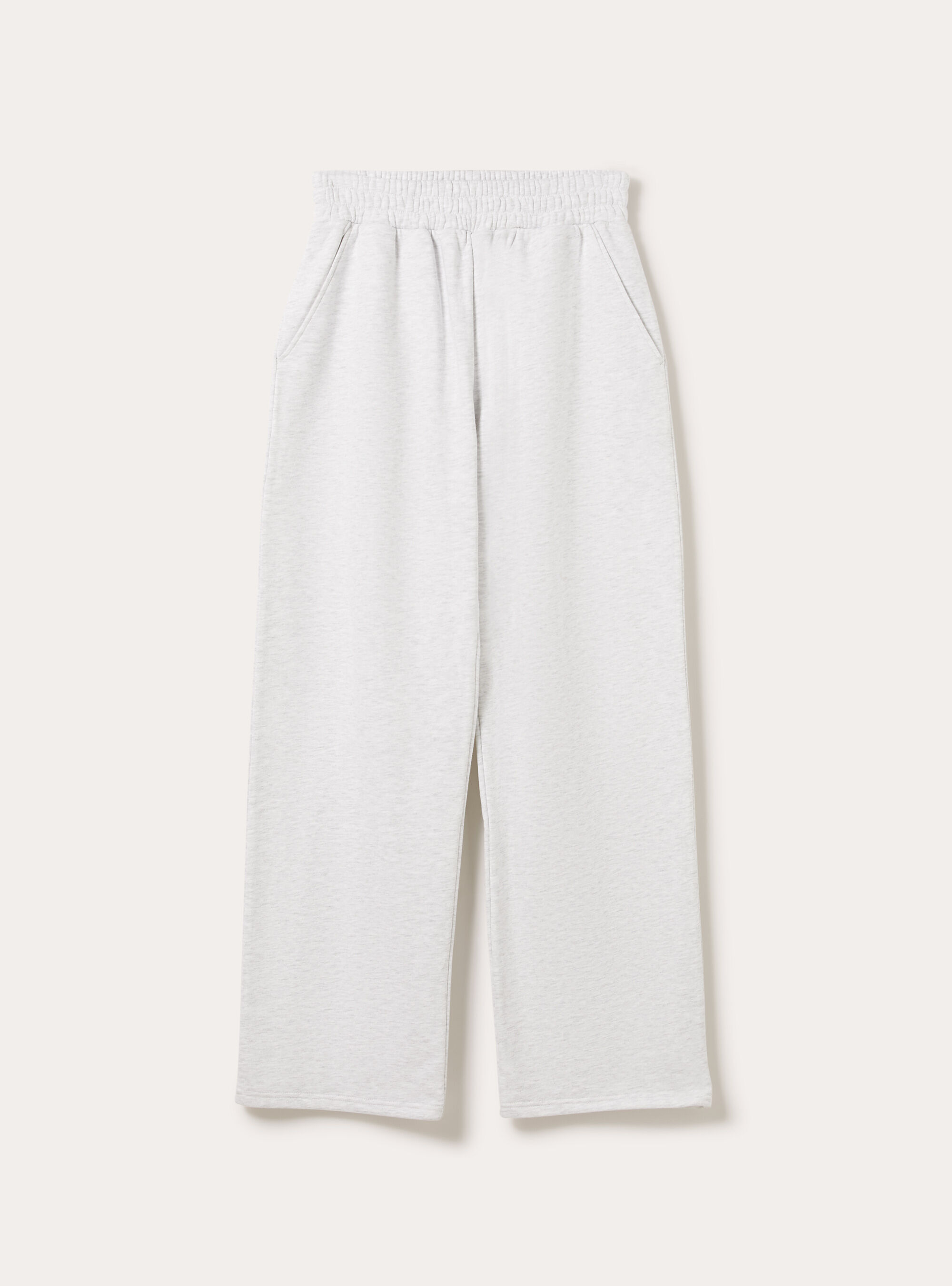 Lightweight loose-fit fleece pants, MGY3 GREY MEL LIGHT