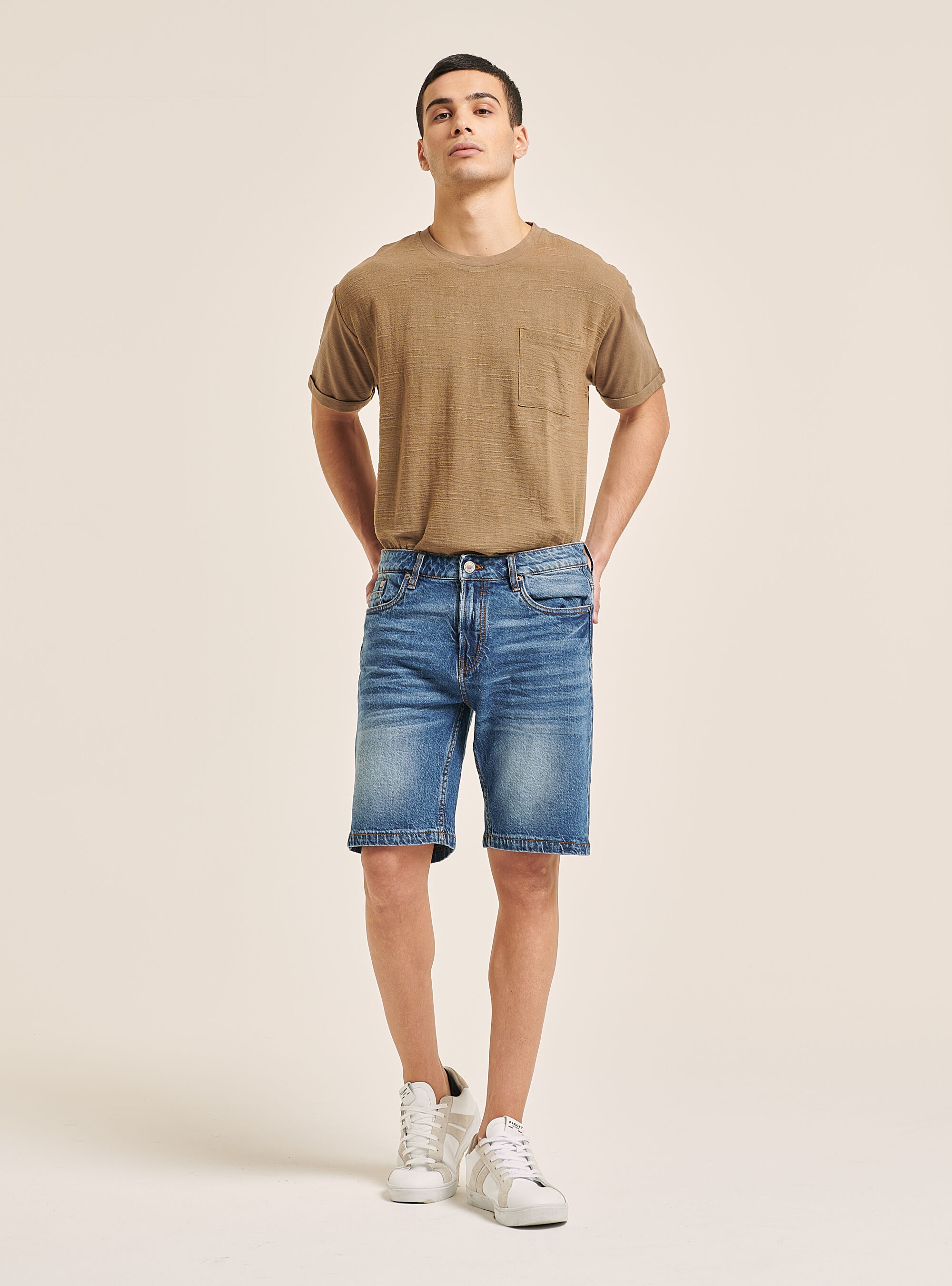 Jeans bermuda sale