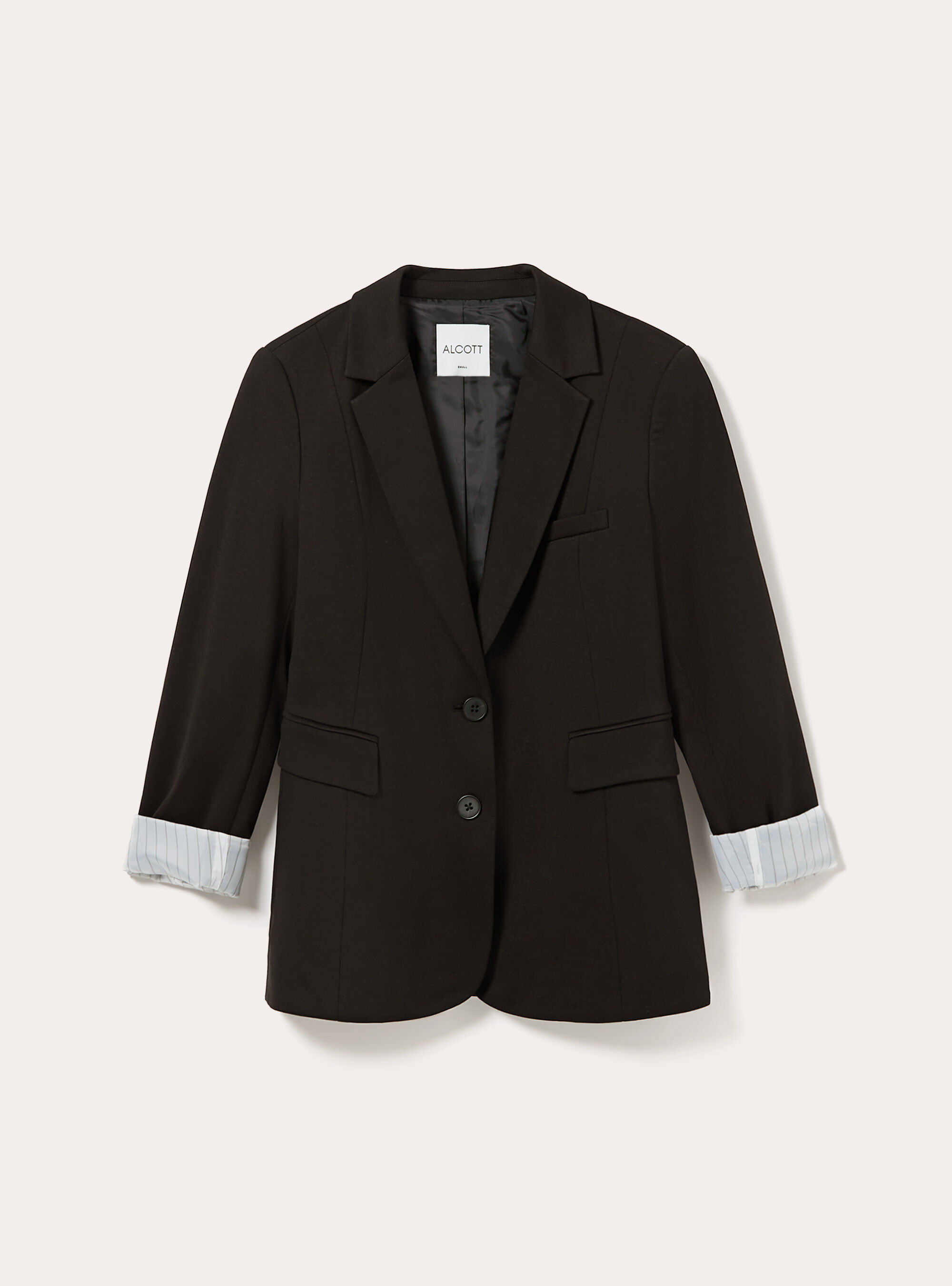 Blazer en jersey, BK1 BLACK