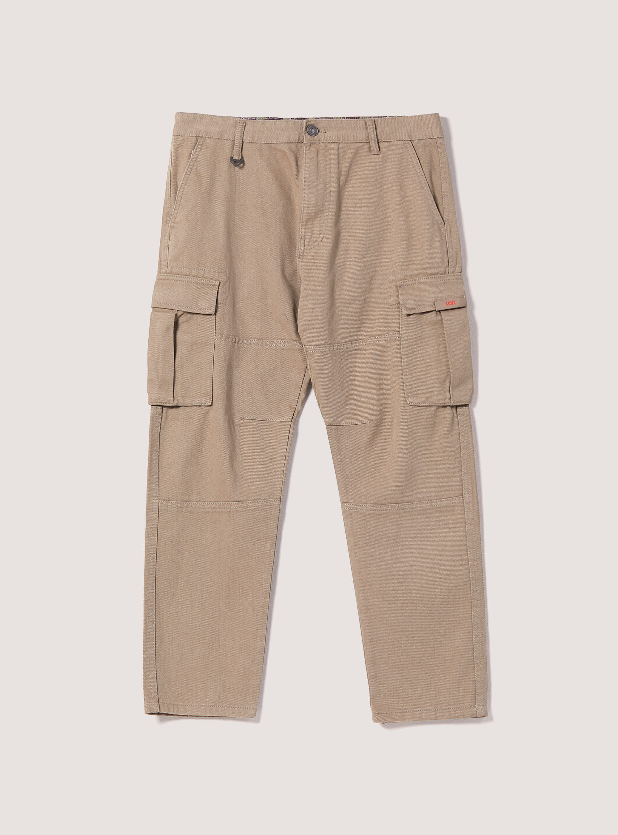Army twill cargo trousers, BG3 BEIGE LIGHT