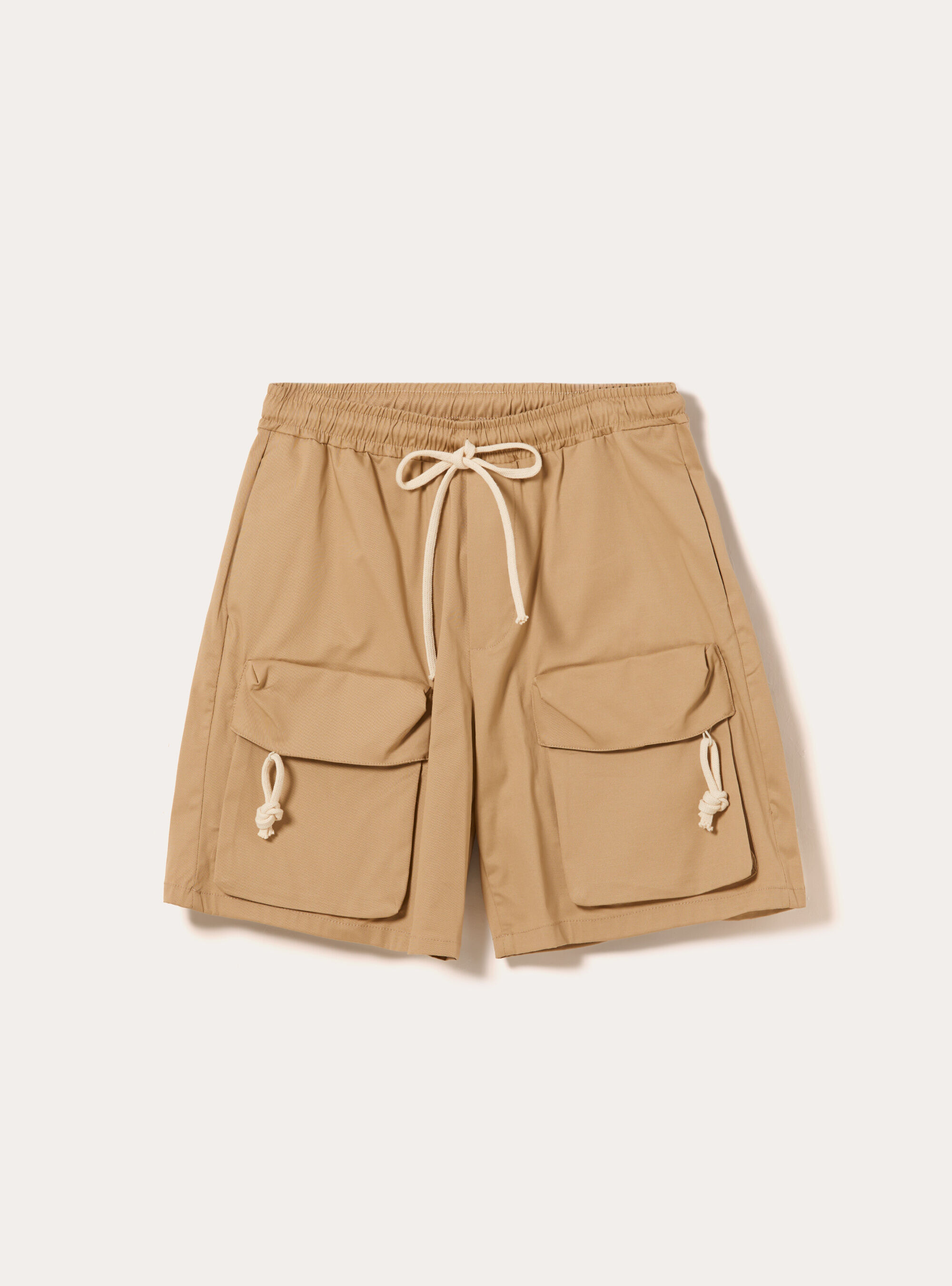 Bermuda cargo in cotone, BEIGE MEDIO