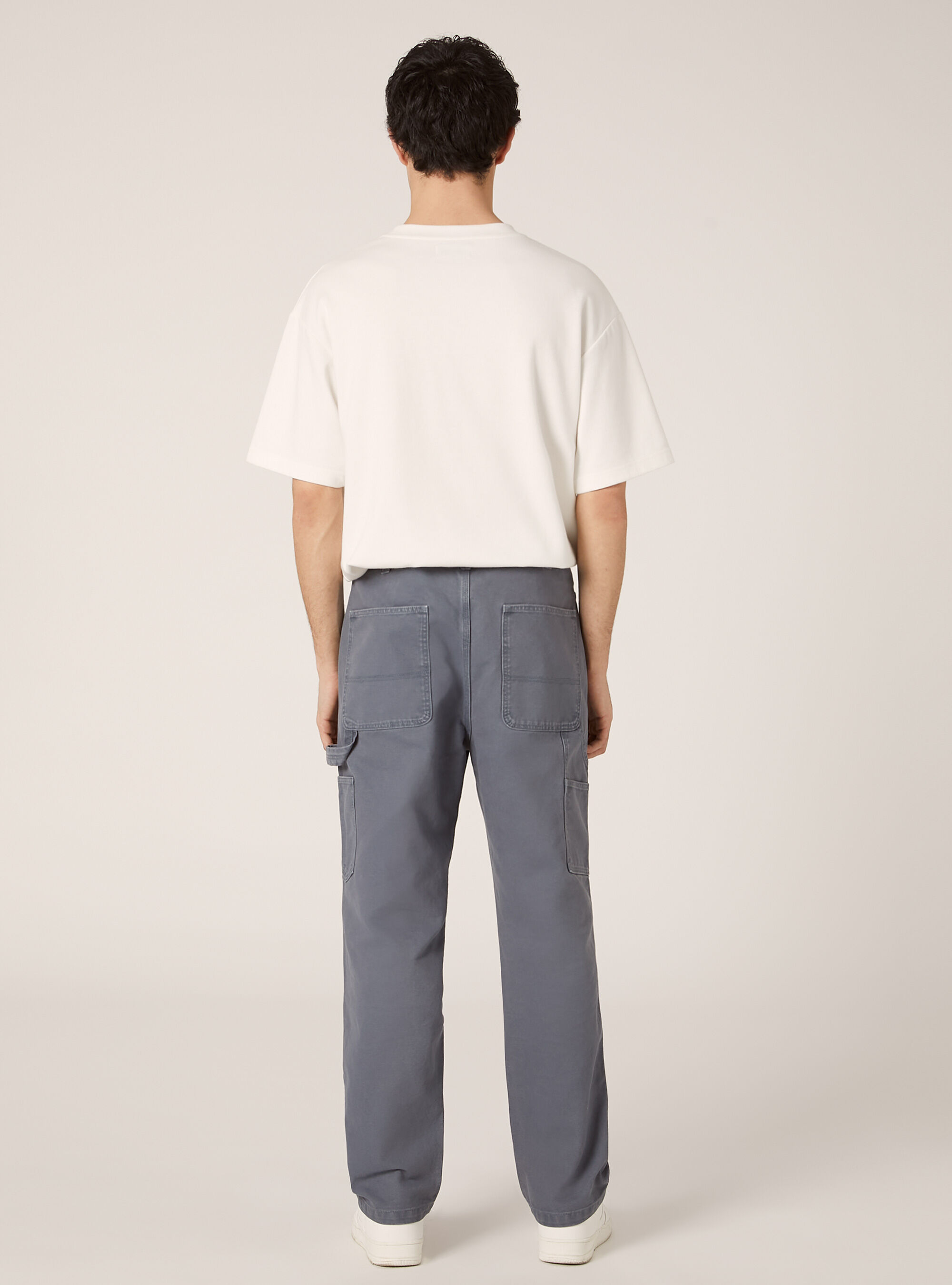 Carpenter canvas pants, AZ2 AZURE MEDIUM