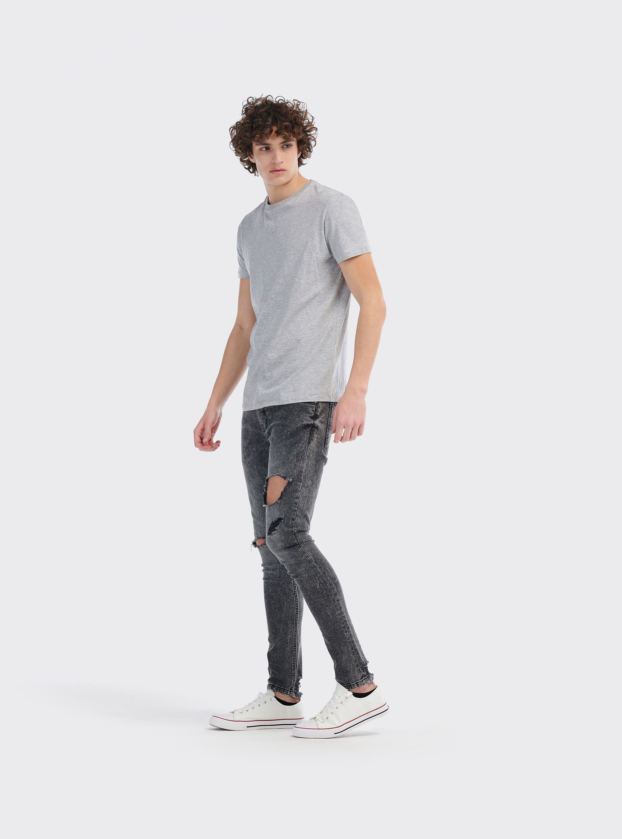 JEANS SUPER SKINNY FIT, BLACK