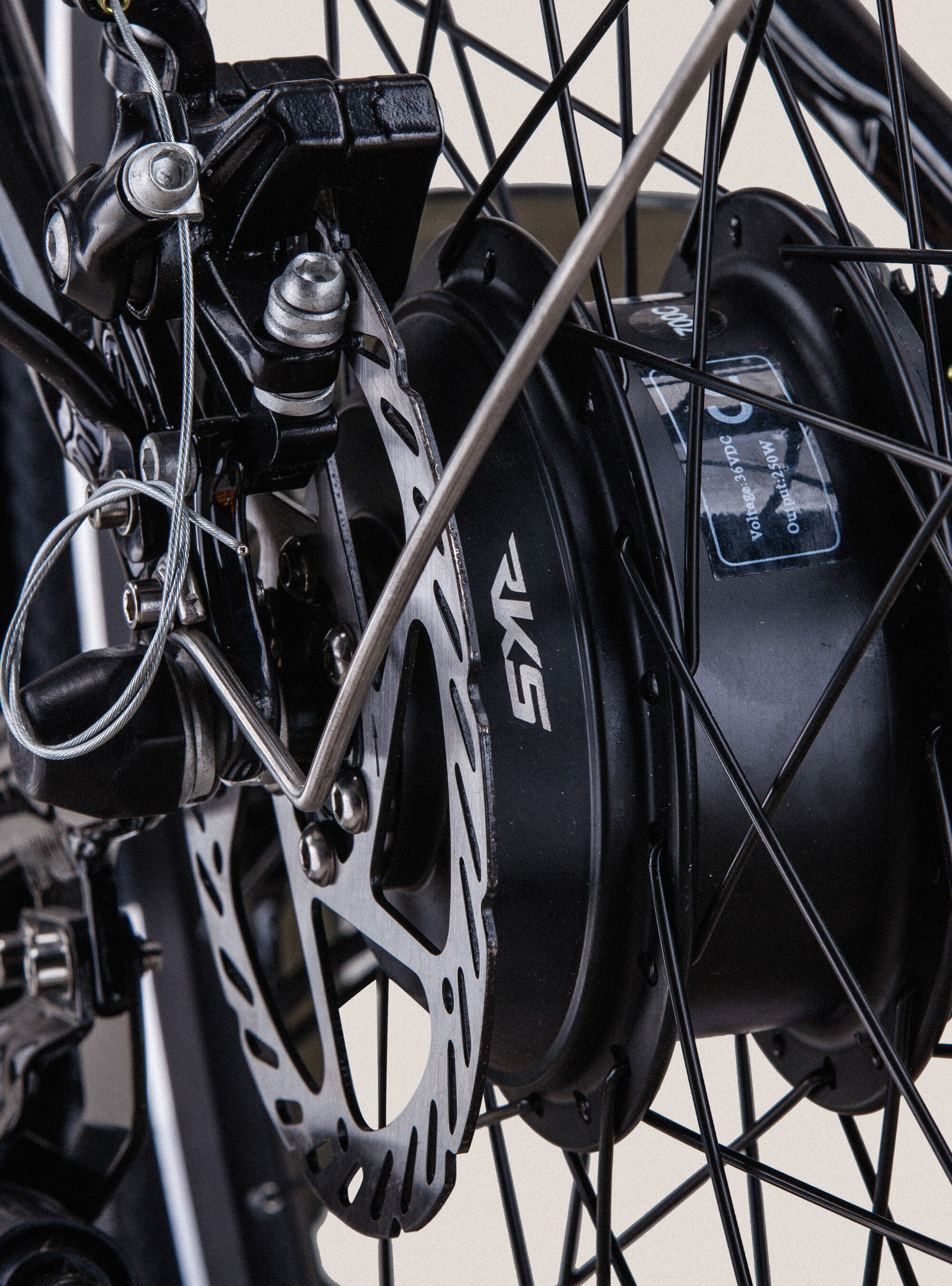 Electric bicycle Ebike RKS 250W MJ1 Shimano, BLACK