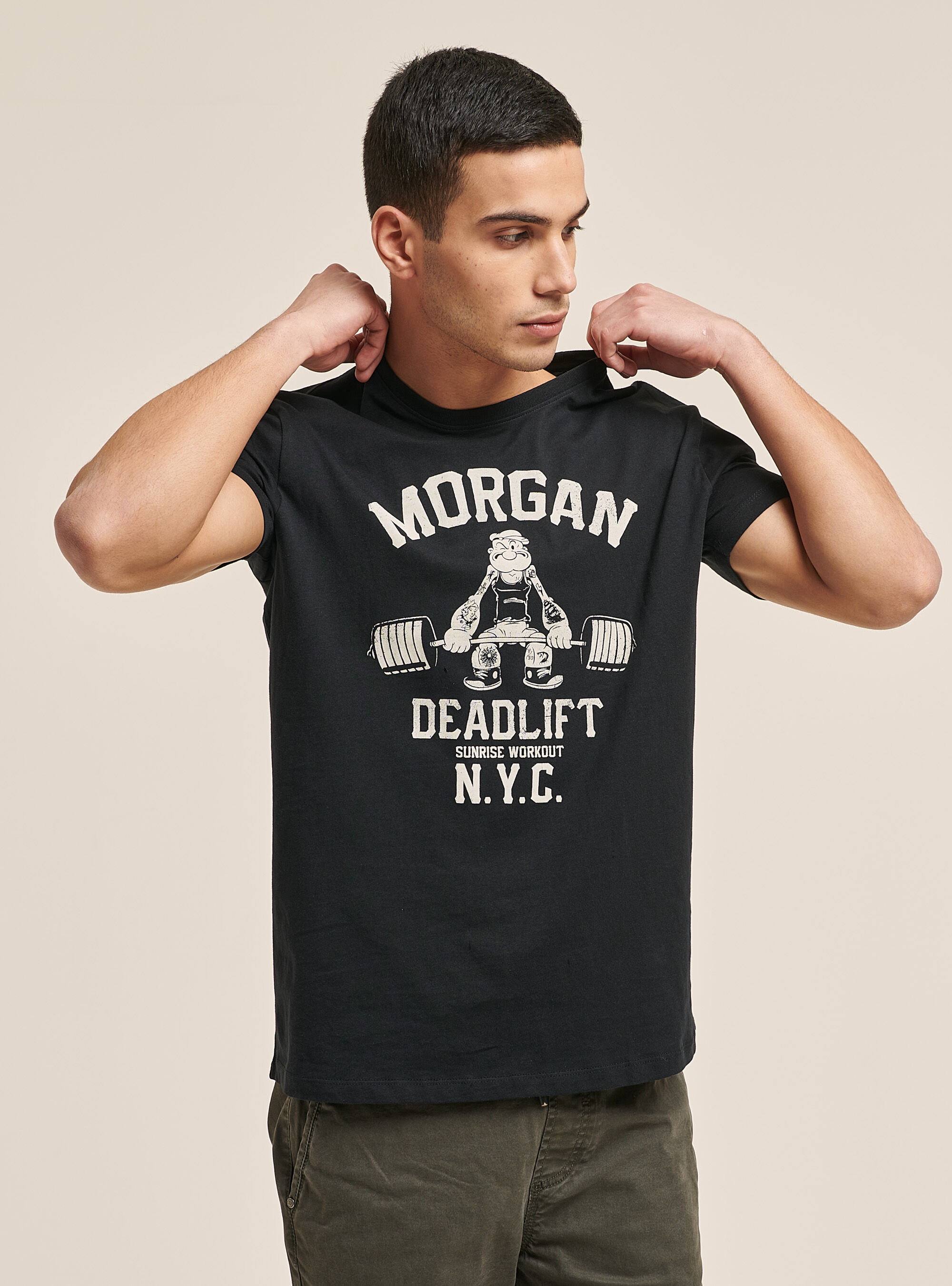 T shirt Popeye Alcott
