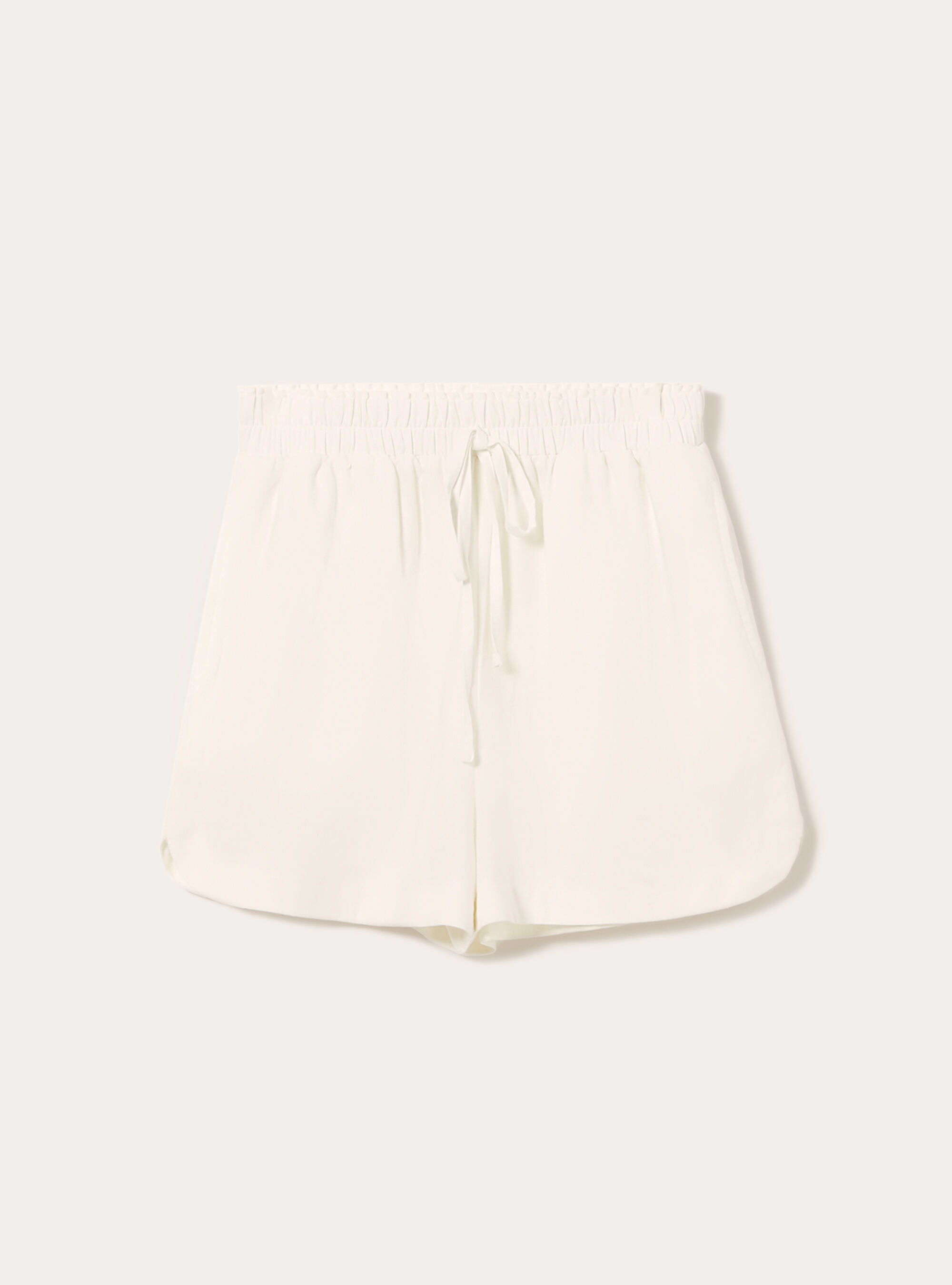 Linen-blend shorts, WH2 WHITE