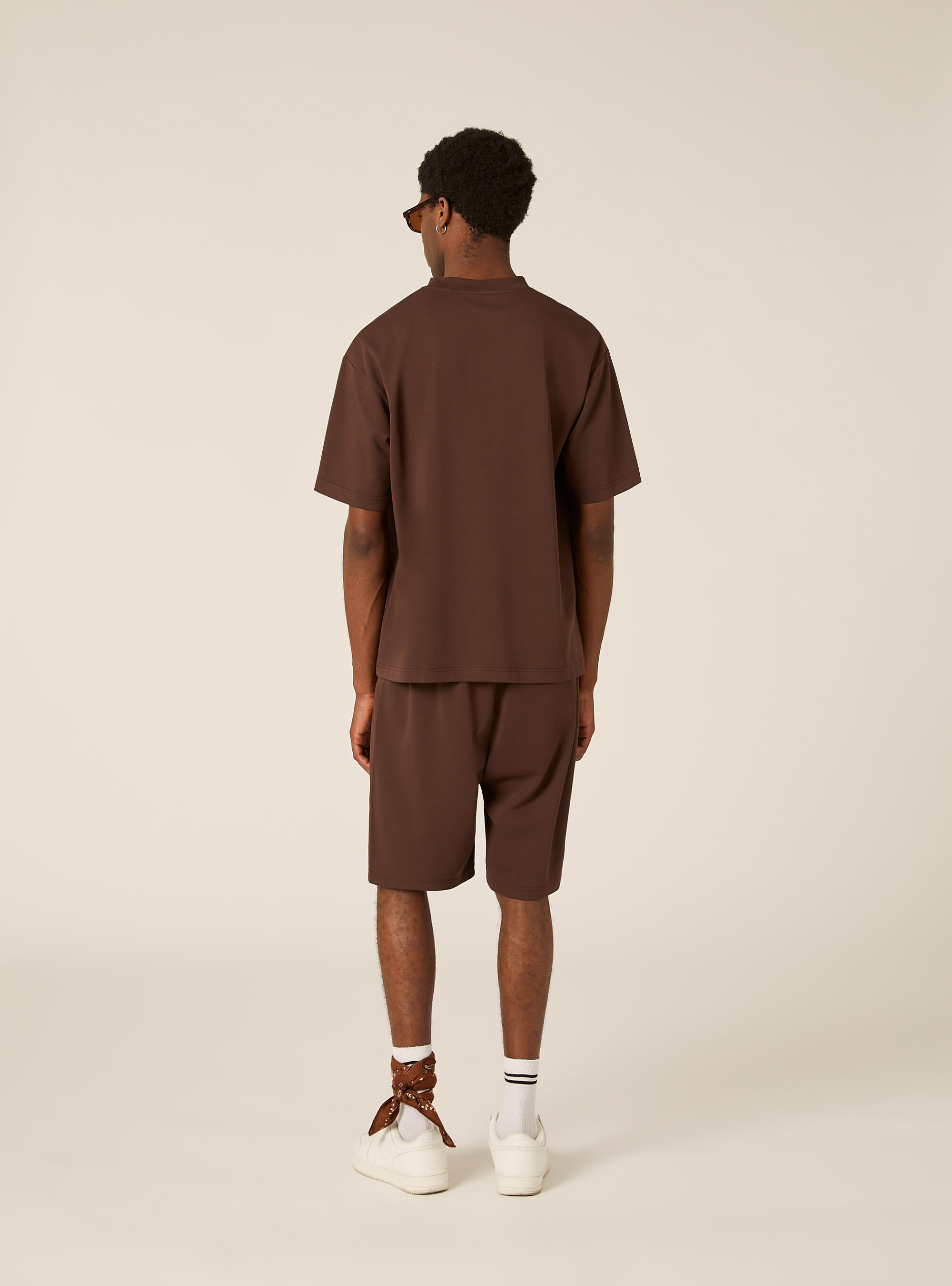 AIRes jersey T-shirt, BR1 BROWN DARK
